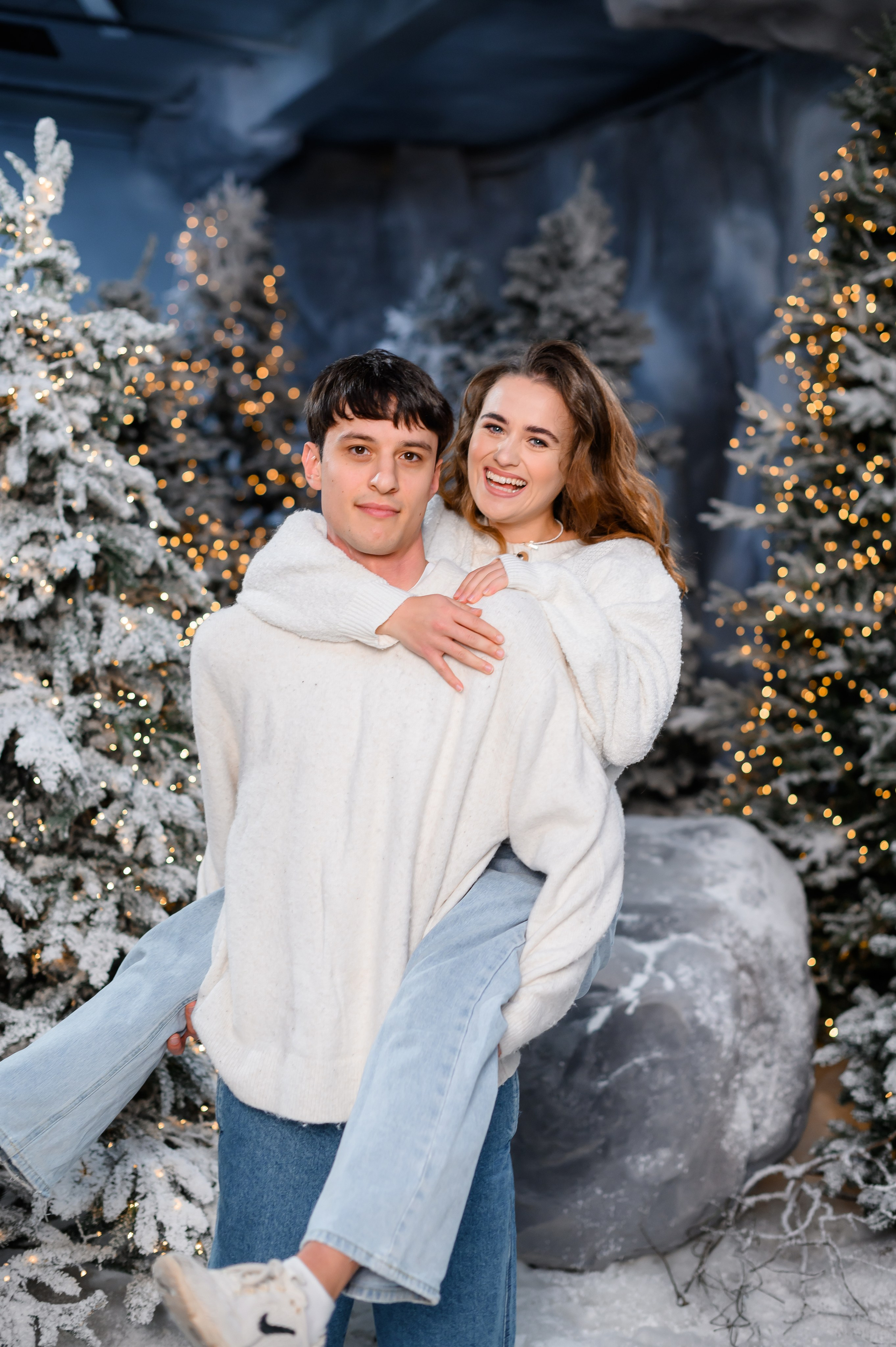 Засніжений ліс. Сімейний та дитячий фотограф в Києві та Ірпені Тетяна Чайка