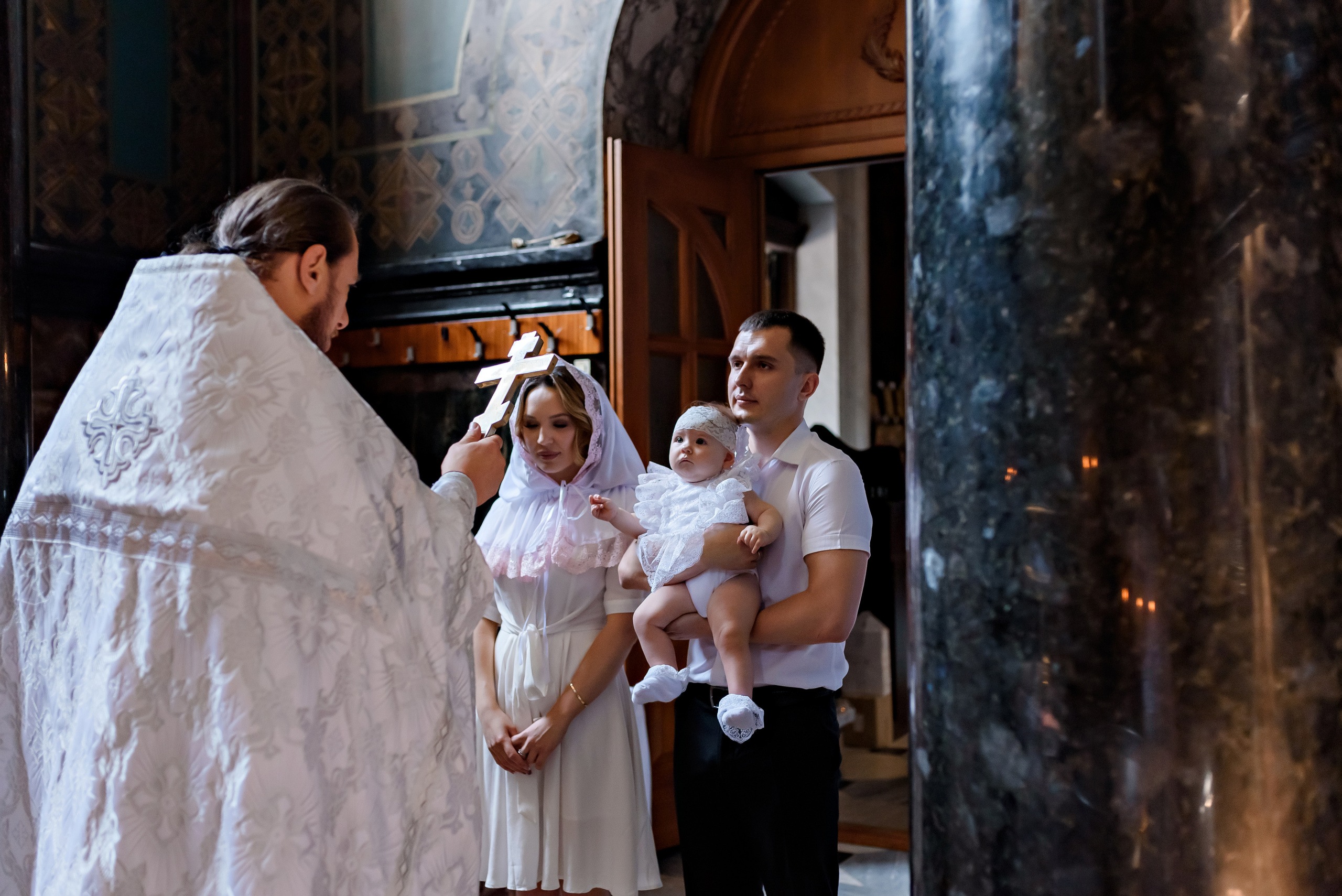 Хрещення Кіри. Володимирський Собор. Сімейний та дитячий фотограф в Києві та Ірпені Тетяна Чайка