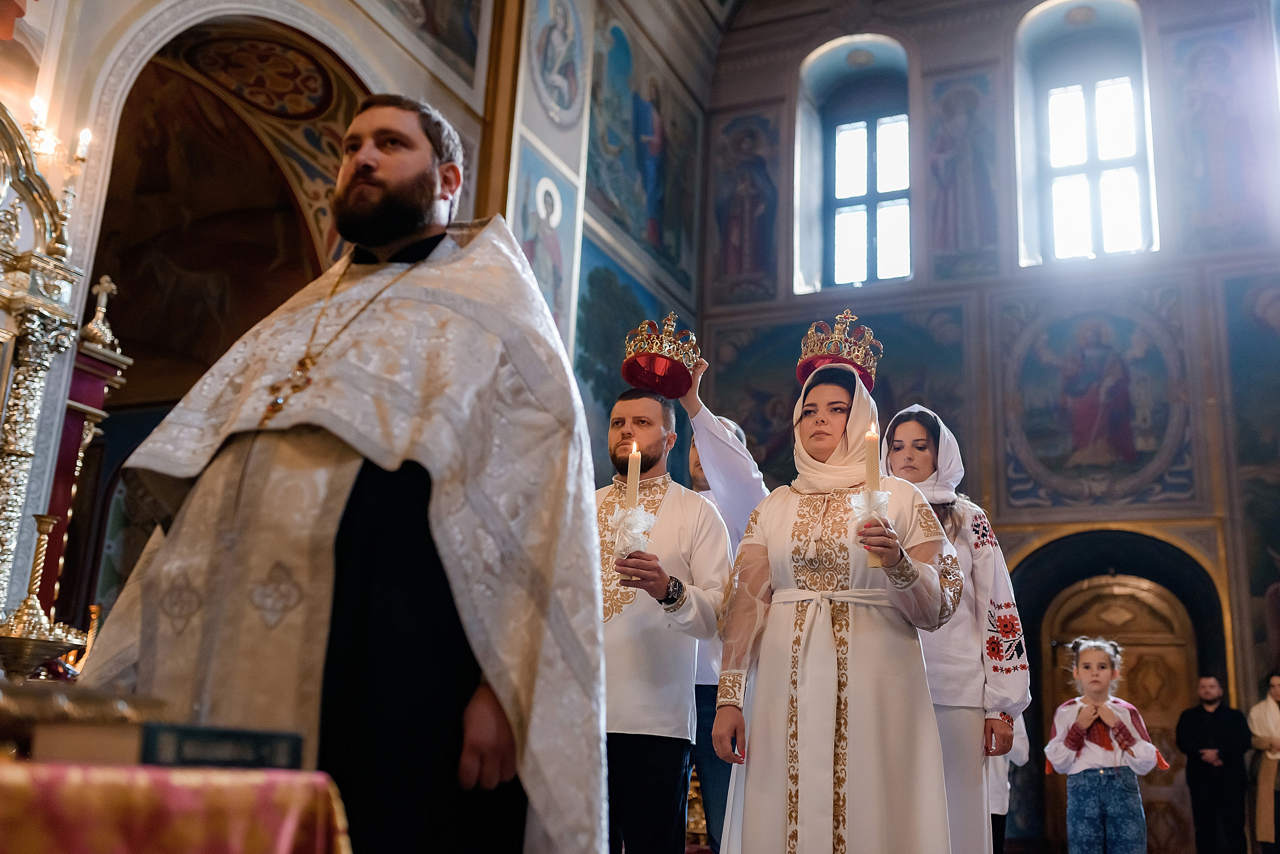 Вінчання Катерини та Артема. Михайлівський собор. Сімейний та дитячий фотограф в Києві та Ірпені Тетяна Чайка