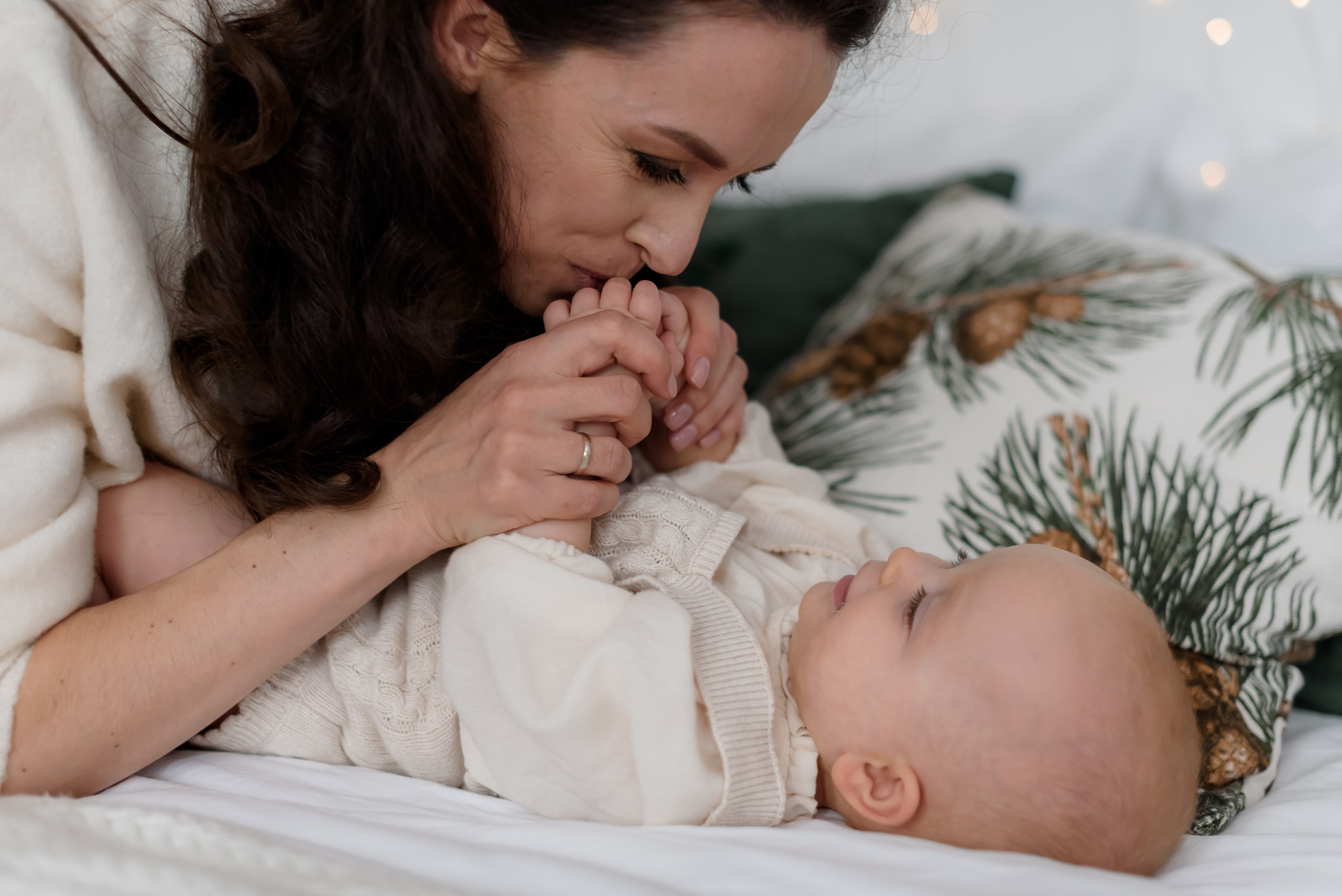 Новорічна сімейна зйомка. МонохромСтудио. Сімейний та дитячий фотограф в Києві та Ірпені Тетяна Чайка