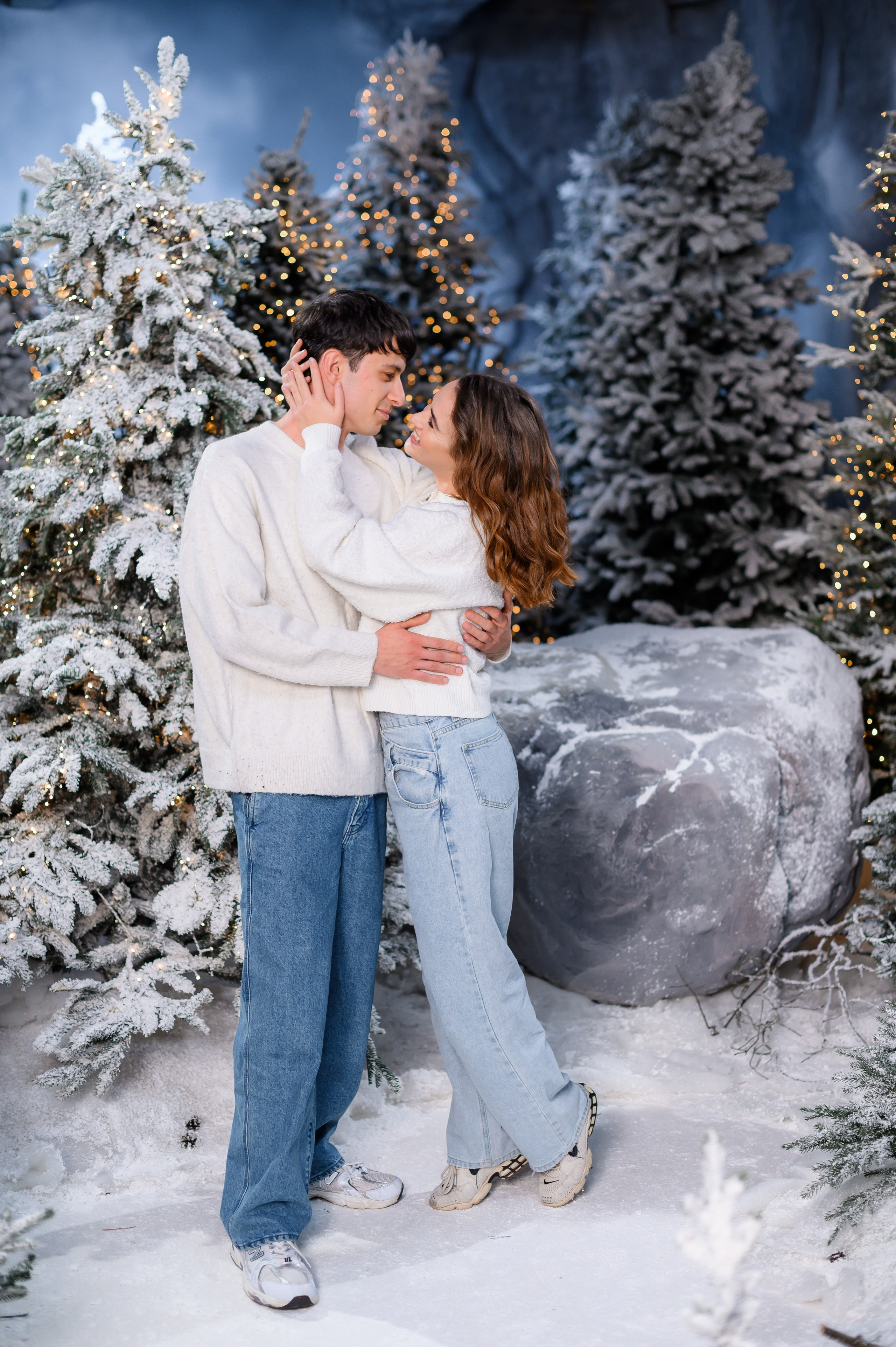 Засніжений ліс. Сімейний та дитячий фотограф в Києві та Ірпені Тетяна Чайка