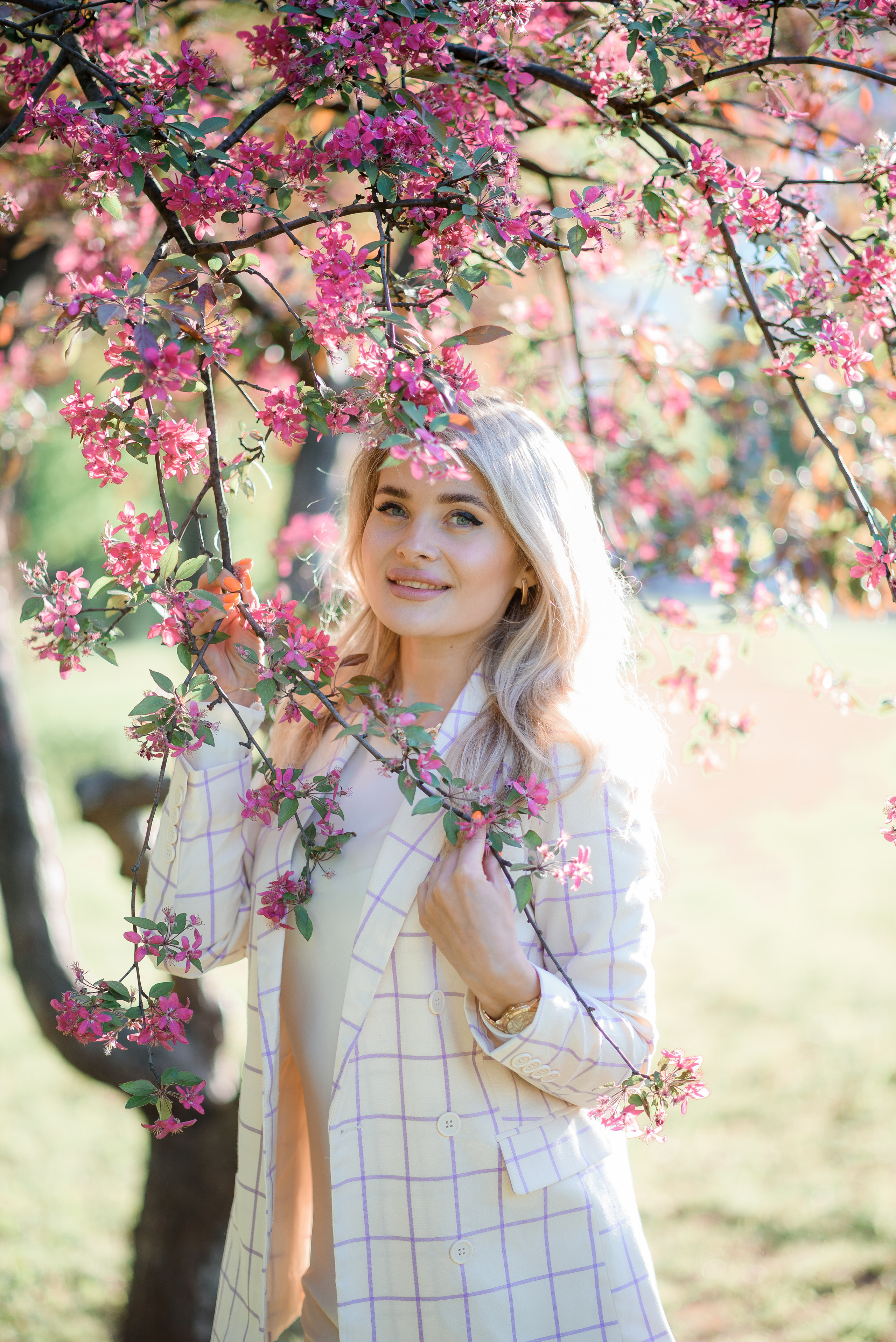 Юля. Весняне цвітіння. Сімейний та дитячий фотограф в Києві та Ірпені Тетяна Чайка