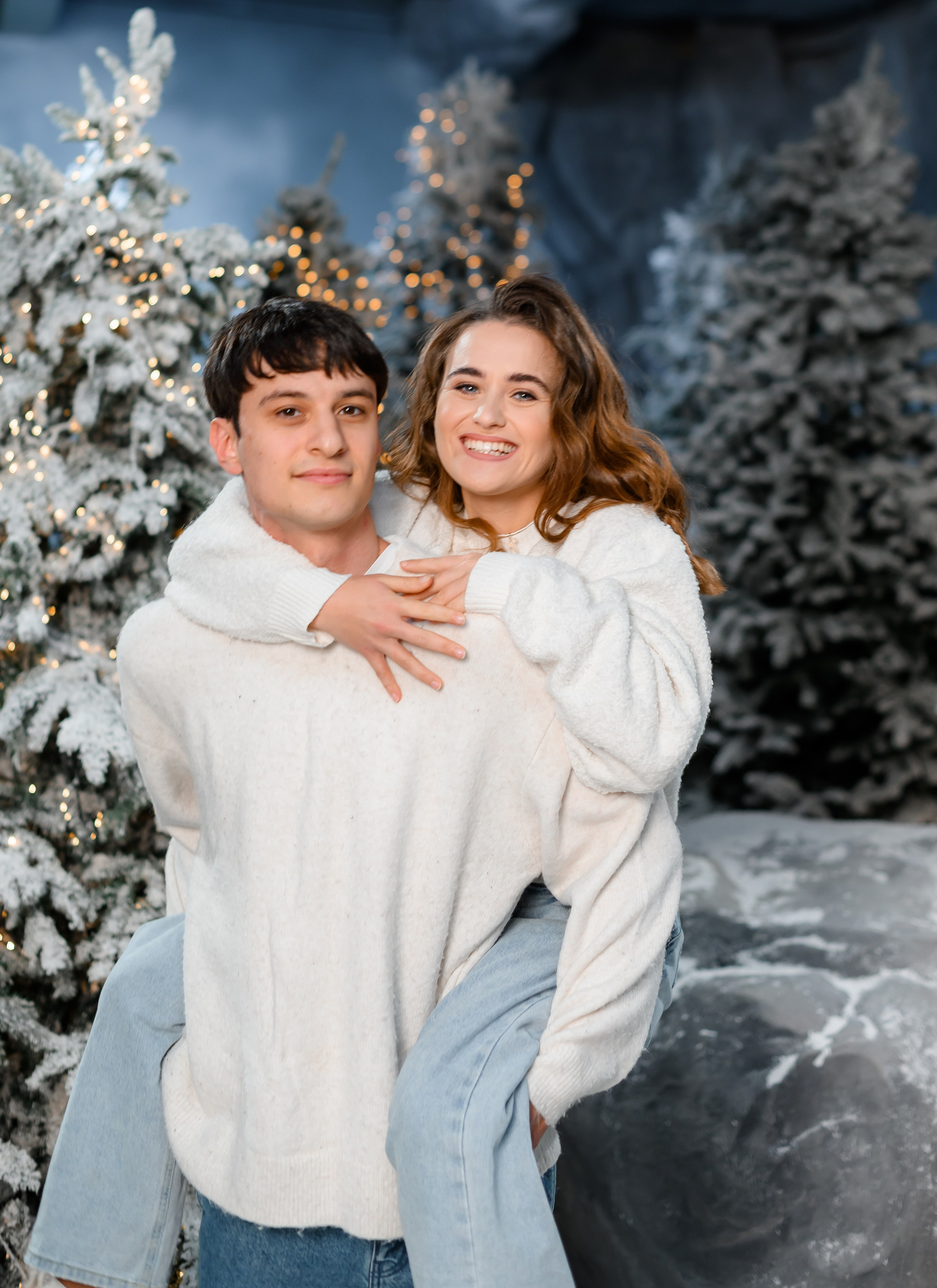 Засніжений ліс. Сімейний та дитячий фотограф в Києві та Ірпені Тетяна Чайка