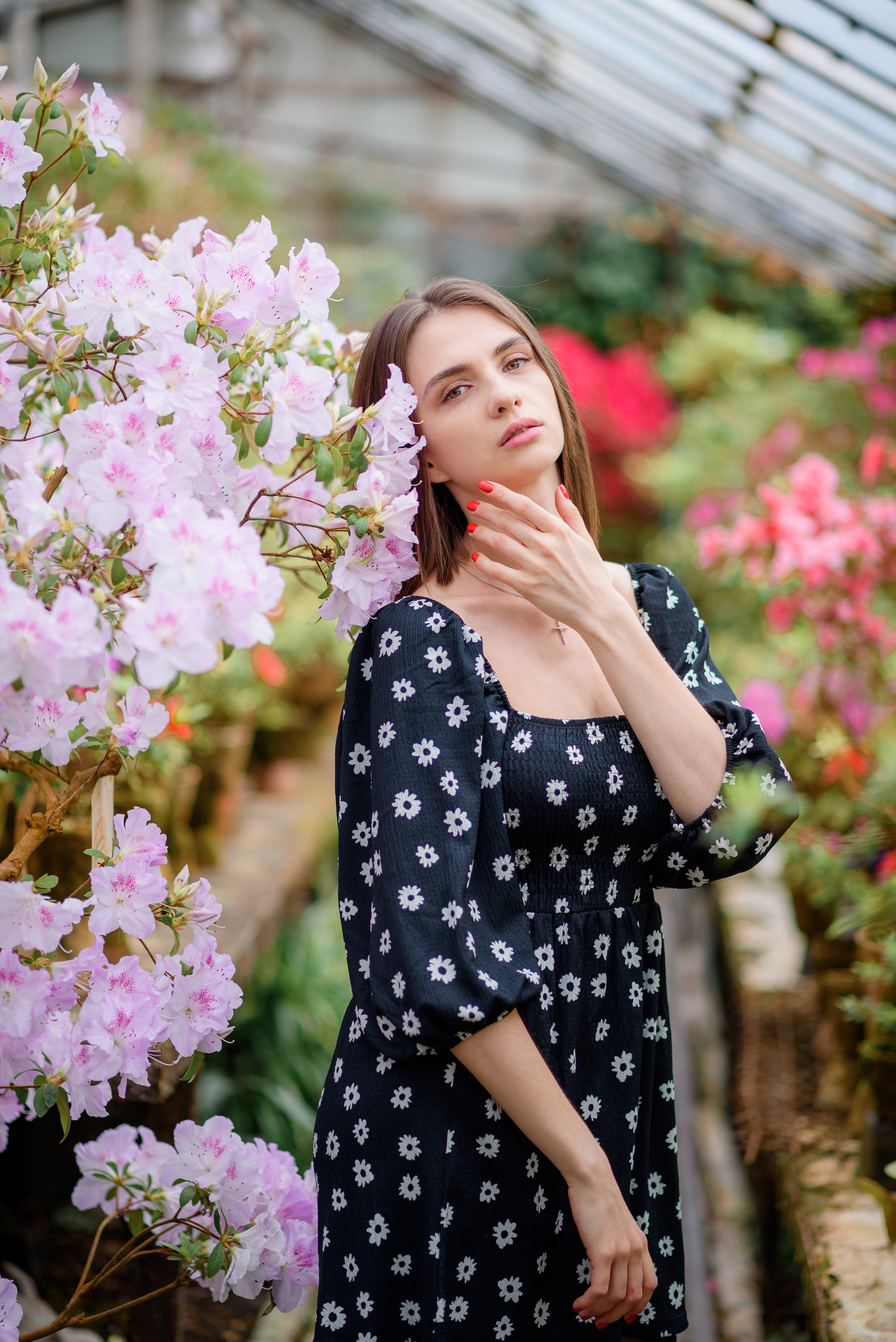 Богдана в азаліях. Сімейний та дитячий фотограф в Києві та Ірпені Тетяна Чайка