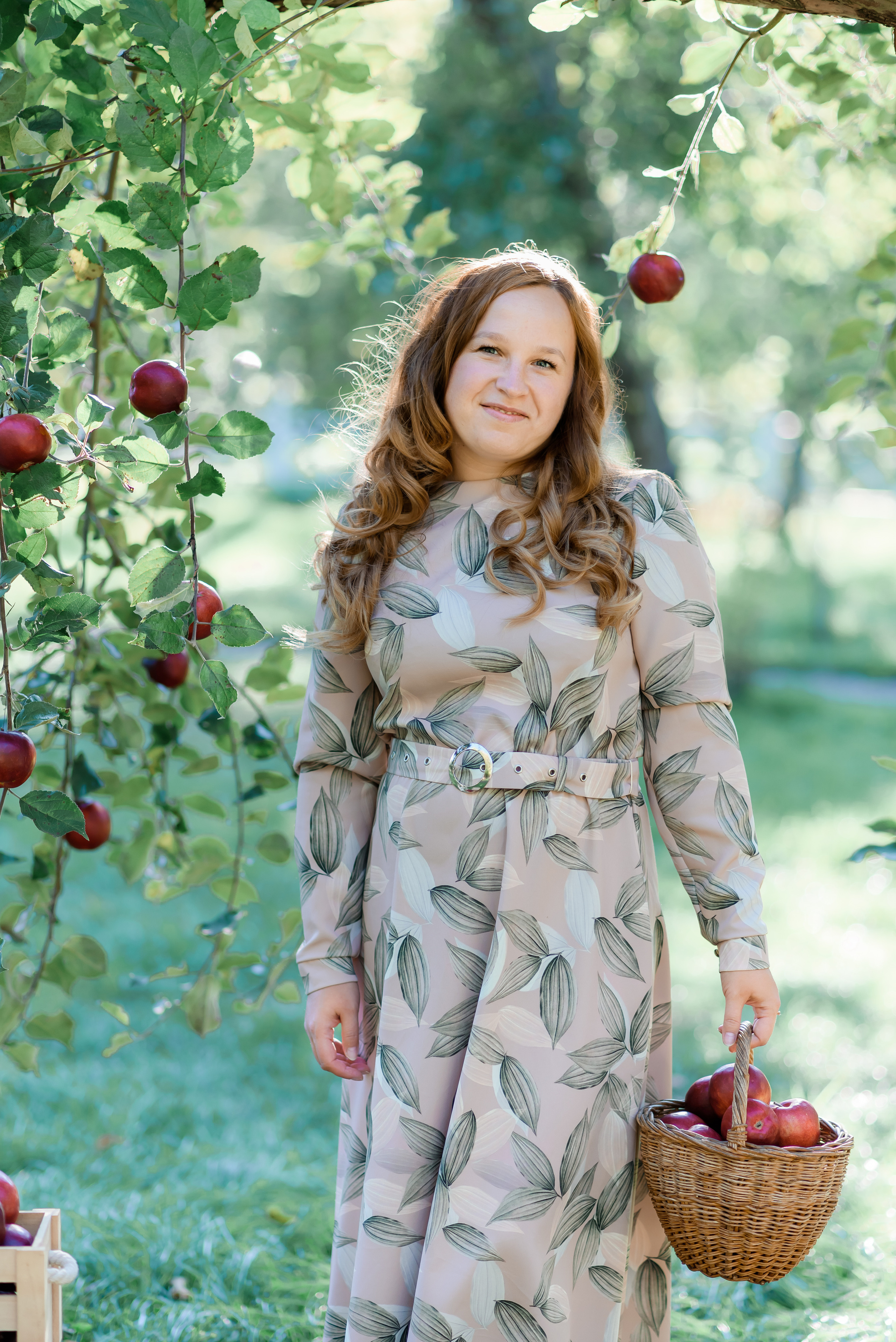 Збір врожаю (з яблоками та кавунами). Сімейний та дитячий фотограф в Києві та Ірпені Тетяна Чайка