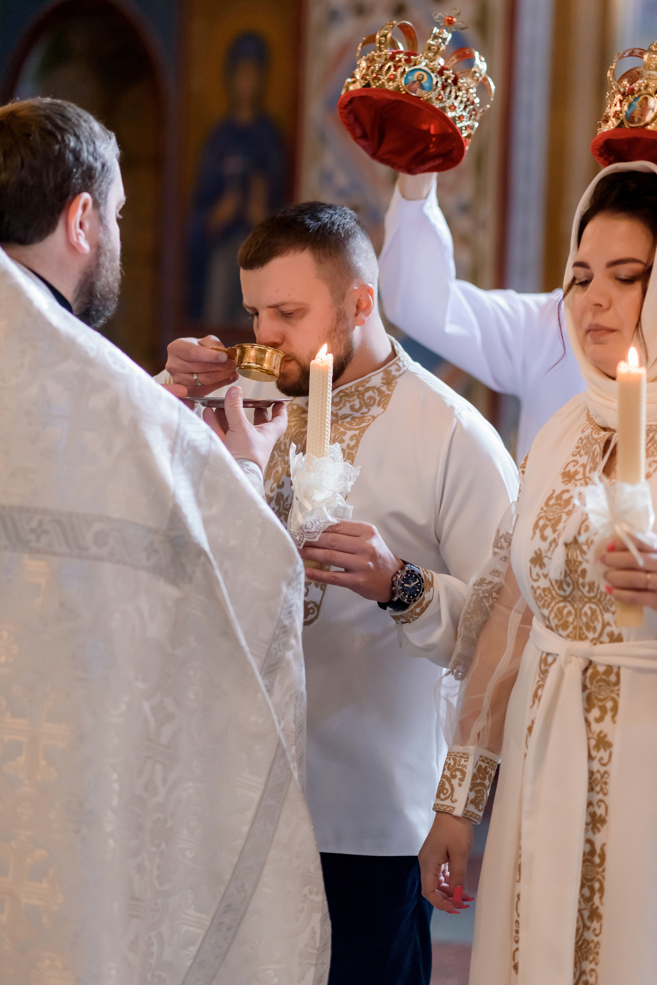 Вінчання Катерини та Артема. Михайлівський собор. Сімейний та дитячий фотограф в Києві та Ірпені Тетяна Чайка