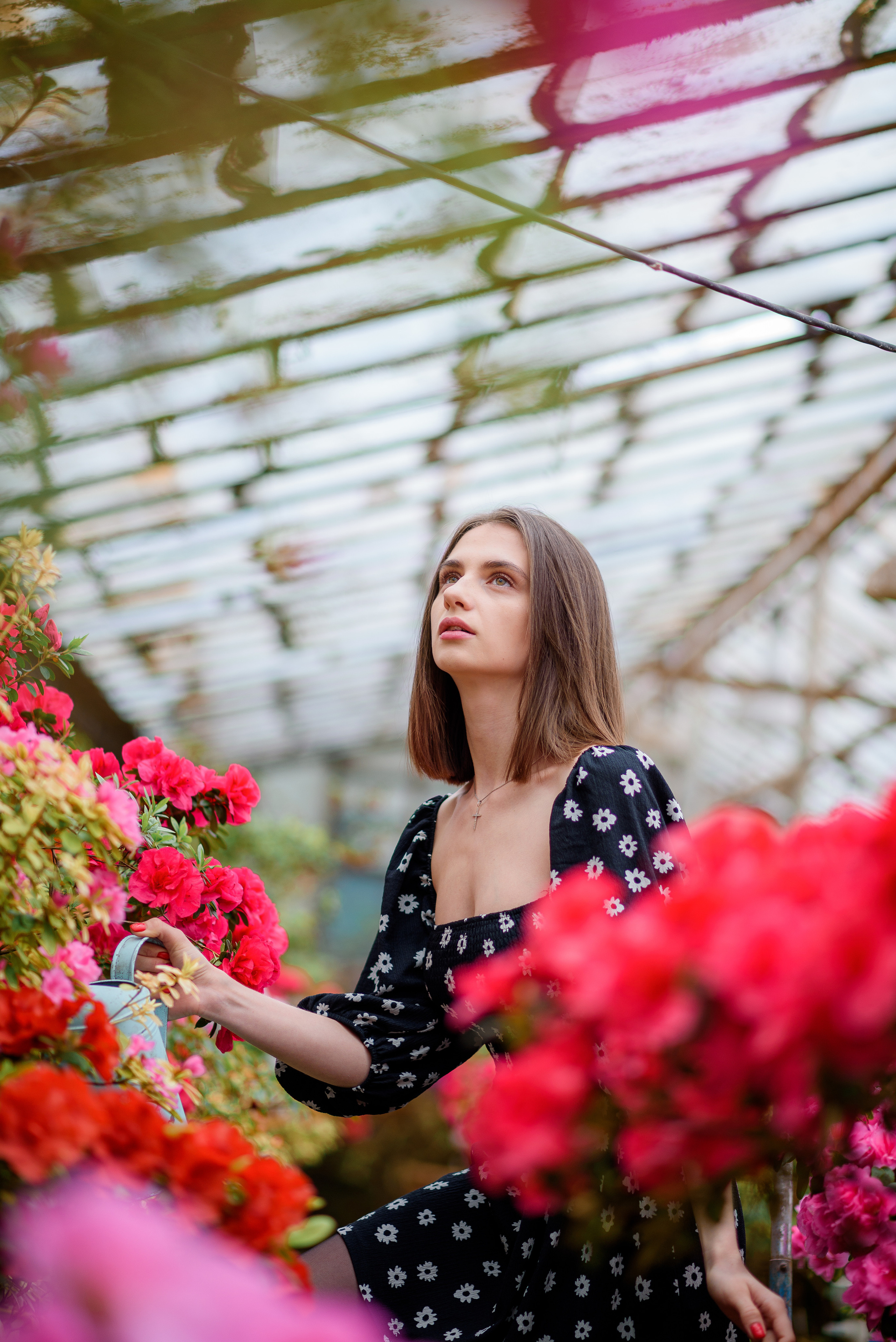Богдана в азаліях. Сімейний та дитячий фотограф в Києві та Ірпені Тетяна Чайка