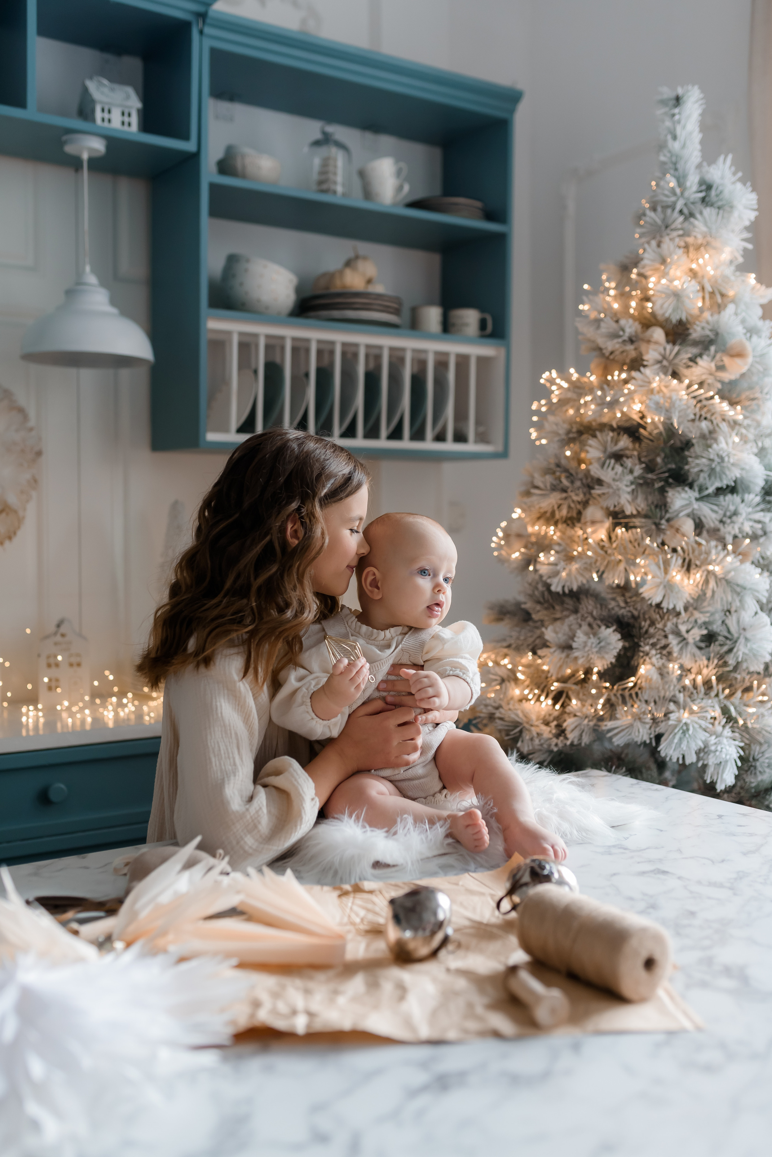 Новорічна сімейна зйомка. МонохромСтудио. Сімейний та дитячий фотограф в Києві та Ірпені Тетяна Чайка