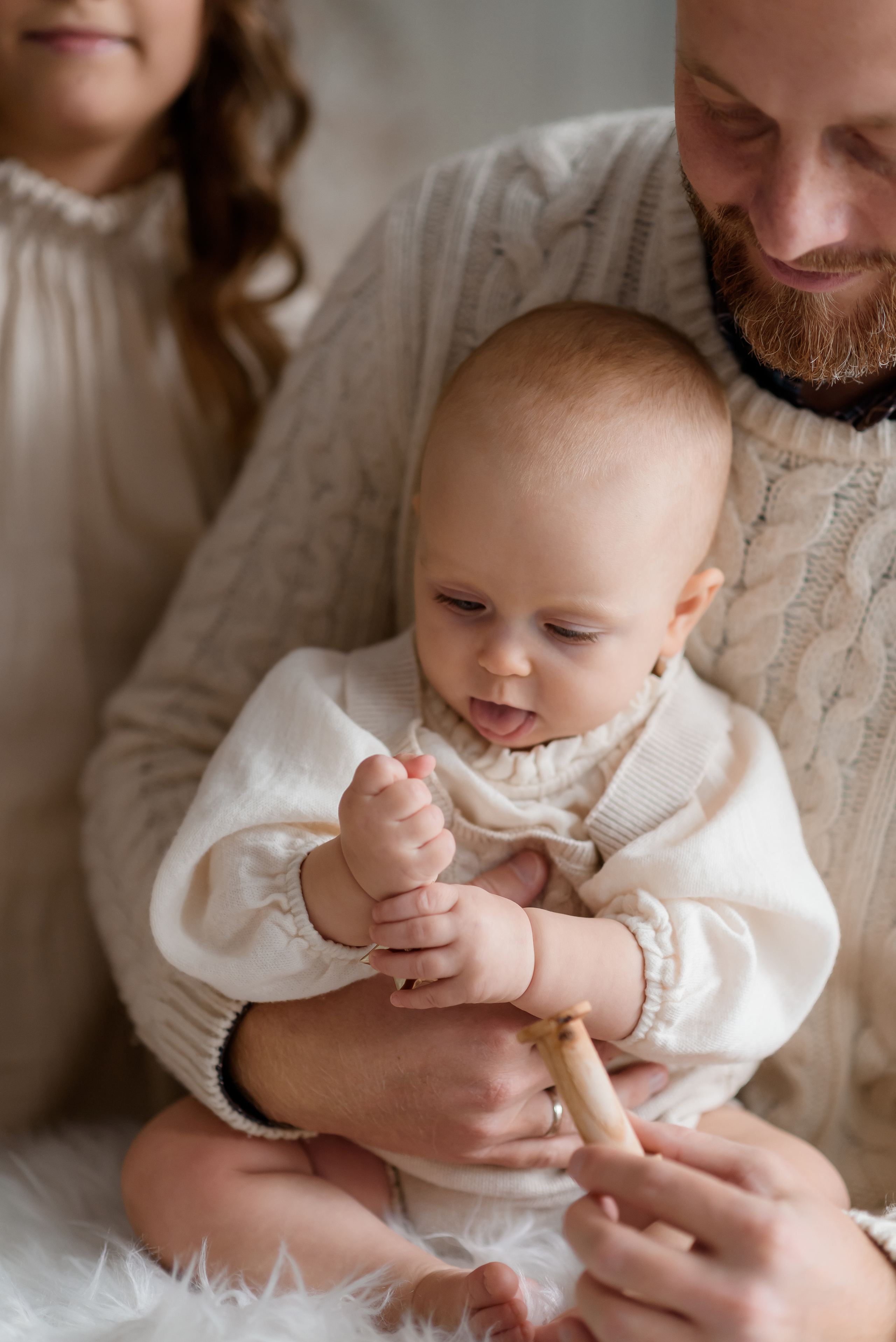 Новорічна сімейна зйомка. МонохромСтудио. Сімейний та дитячий фотограф в Києві та Ірпені Тетяна Чайка