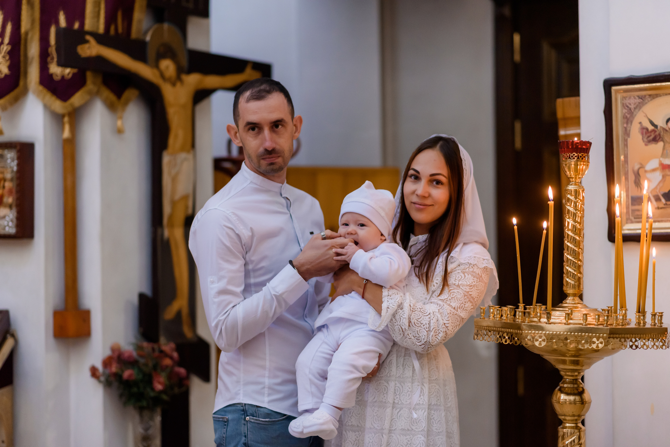 Хрещення Платона. Ірпінь. Храм священномученика Володимира (ЦП). Сімейний та дитячий фотограф в Києві та Ірпені Тетяна Чайка