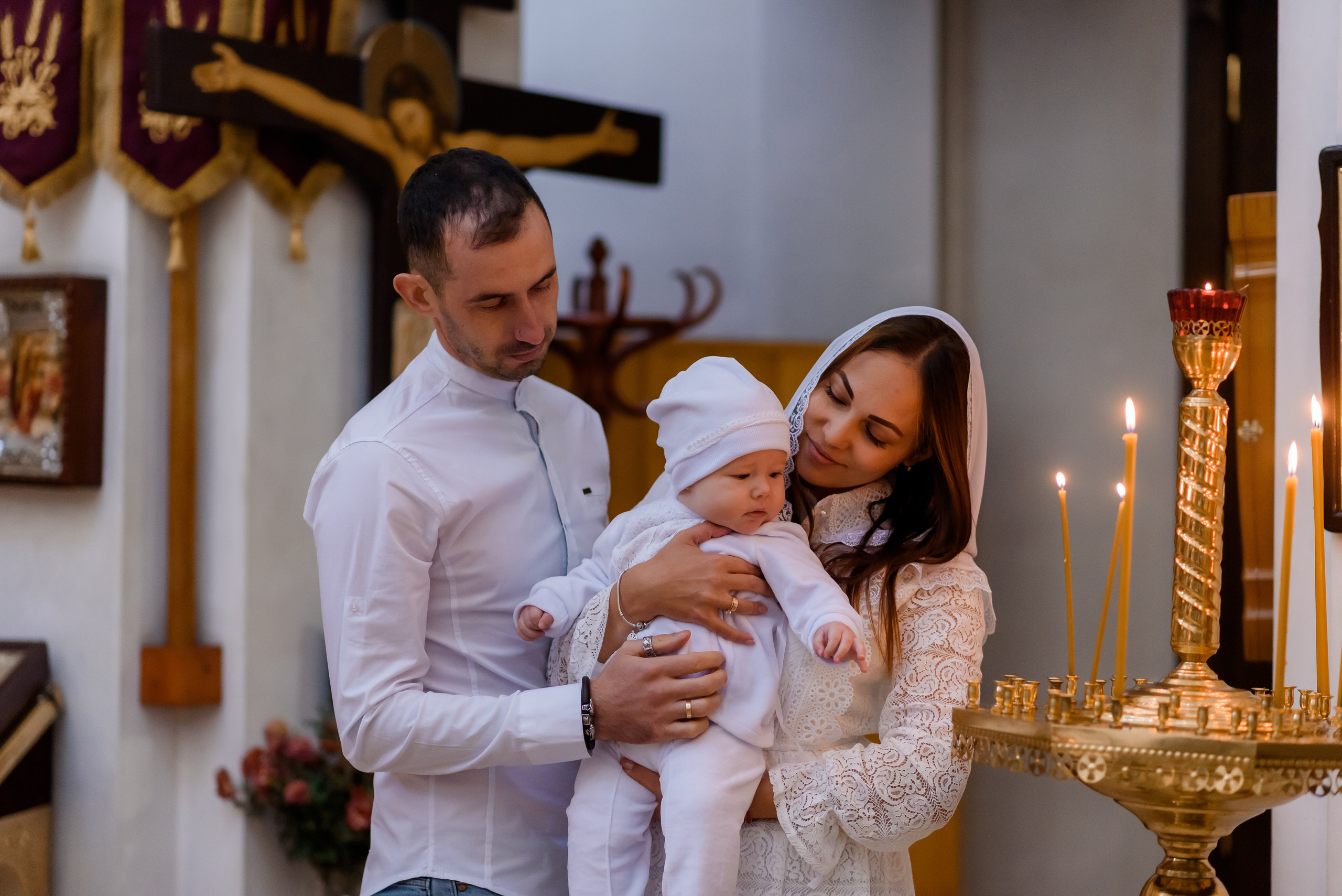 Хрещення Платона. Ірпінь. Храм священномученика Володимира (ЦП). Сімейний та дитячий фотограф в Києві та Ірпені Тетяна Чайка