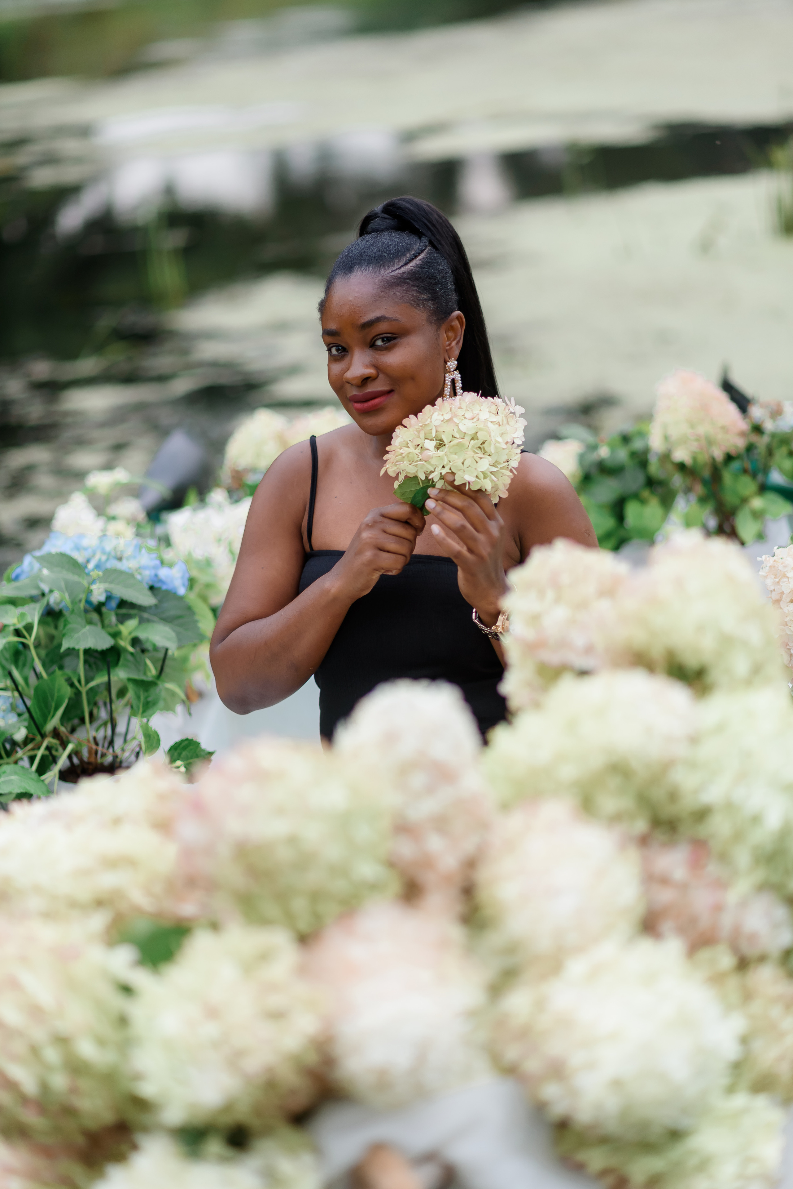 Човен з гортензіями. Сімейний та дитячий фотограф в Києві та Ірпені Тетяна Чайка