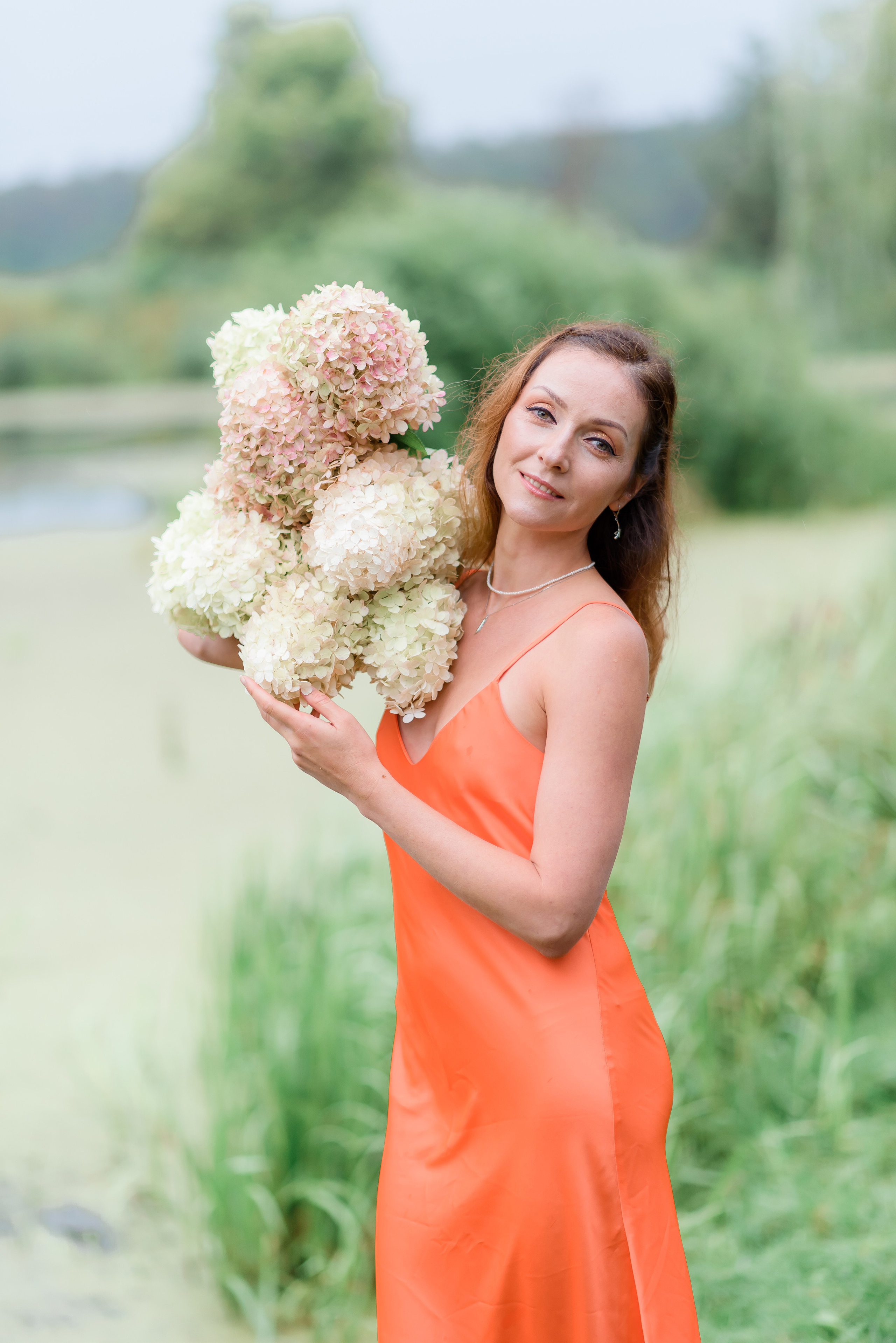 Човен з гортензіями. Сімейний та дитячий фотограф в Києві та Ірпені Тетяна Чайка