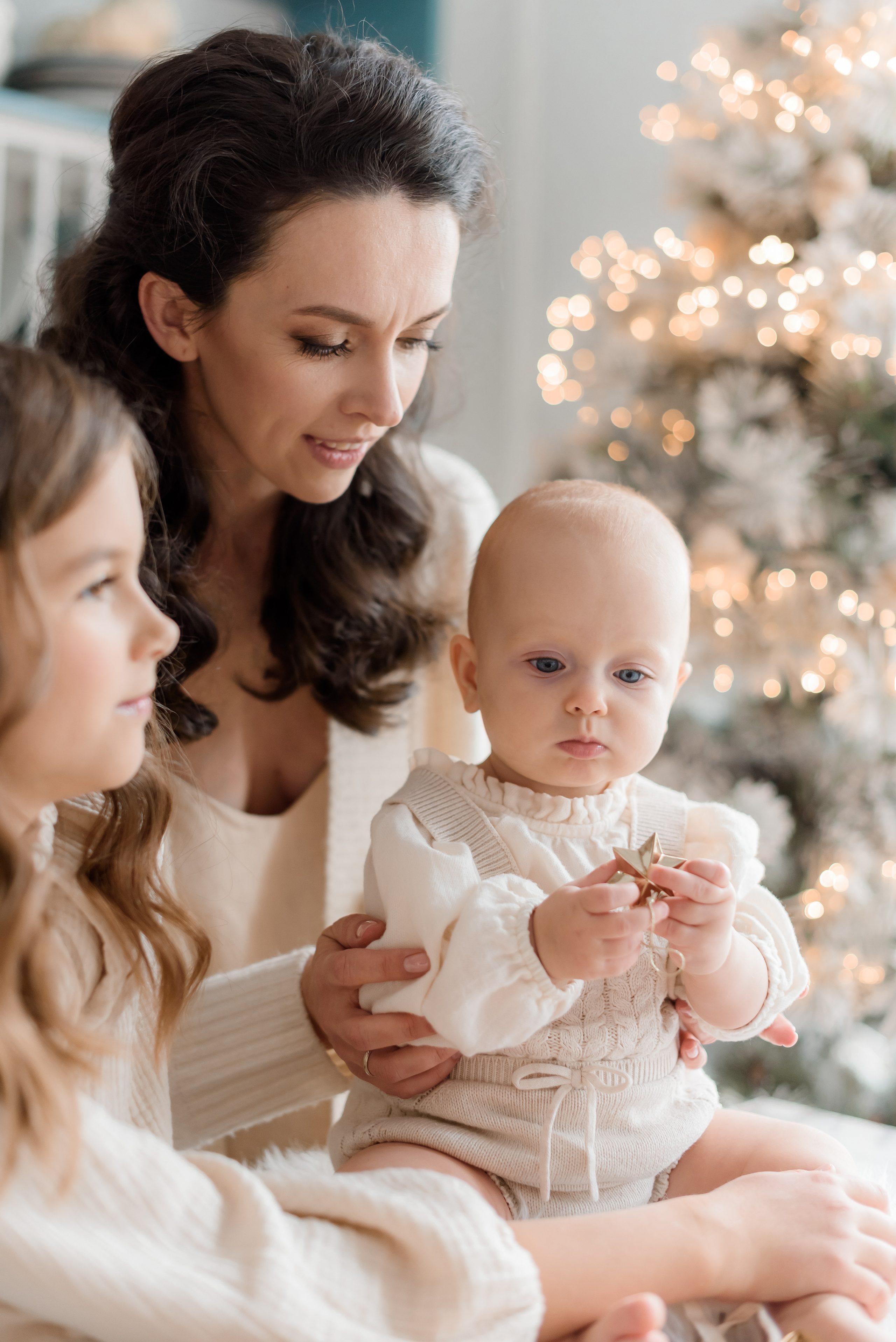 Новорічна сімейна зйомка. МонохромСтудио. Сімейний та дитячий фотограф в Києві та Ірпені Тетяна Чайка