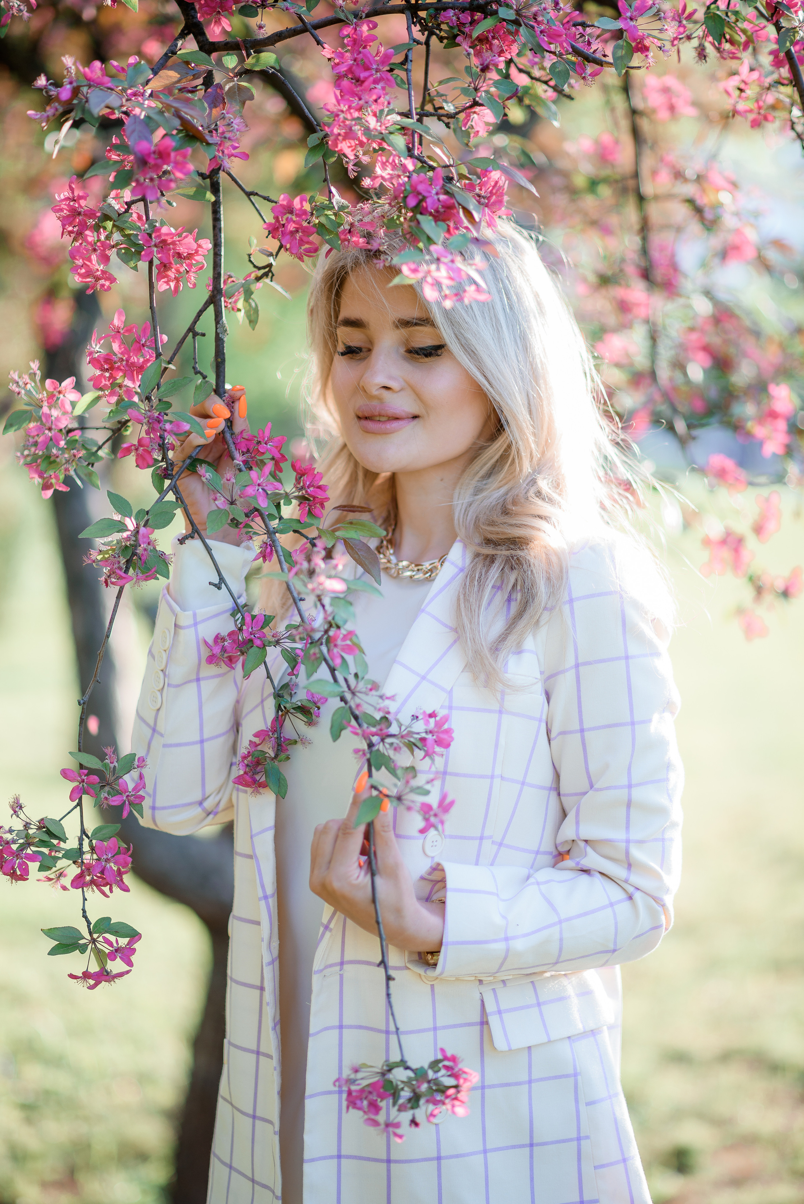 Юля. Весняне цвітіння. Сімейний та дитячий фотограф в Києві та Ірпені Тетяна Чайка