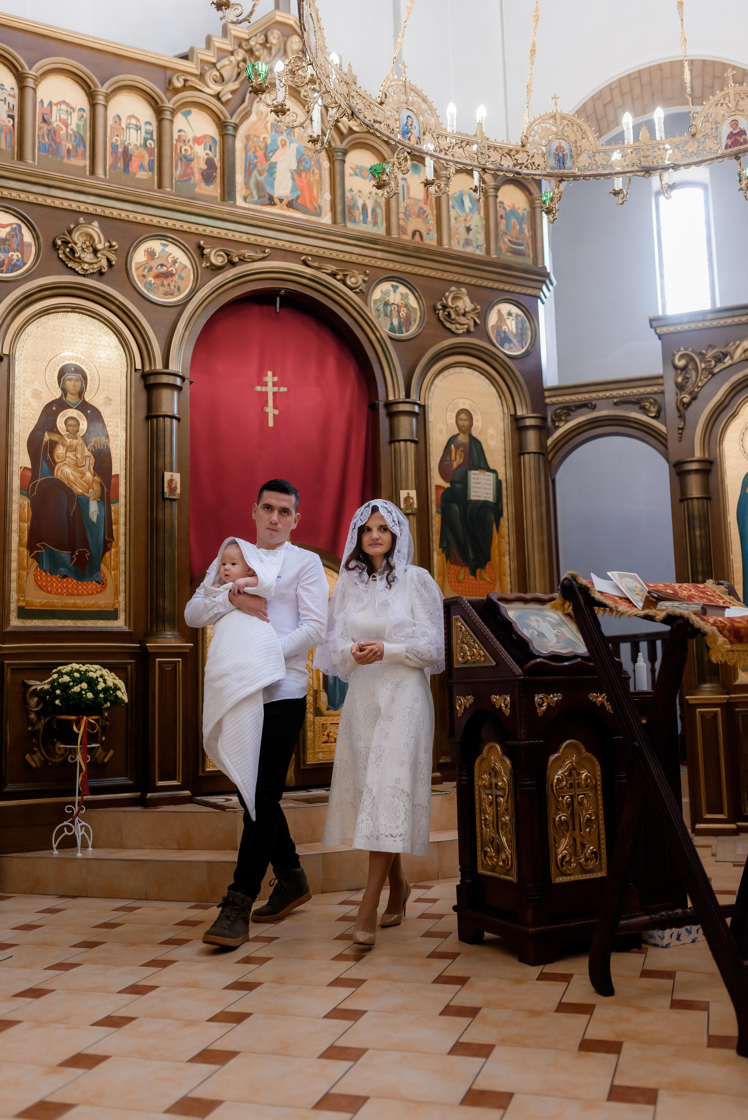 Хрещення Платона. Ірпінь. Храм священномученика Володимира (ЦП). Сімейний та дитячий фотограф в Києві та Ірпені Тетяна Чайка
