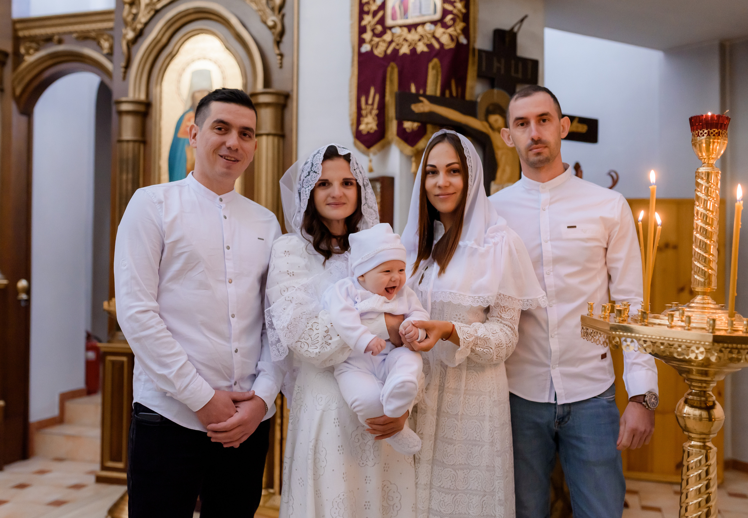 Хрещення Платона. Ірпінь. Храм священномученика Володимира (ЦП). Сімейний та дитячий фотограф в Києві та Ірпені Тетяна Чайка