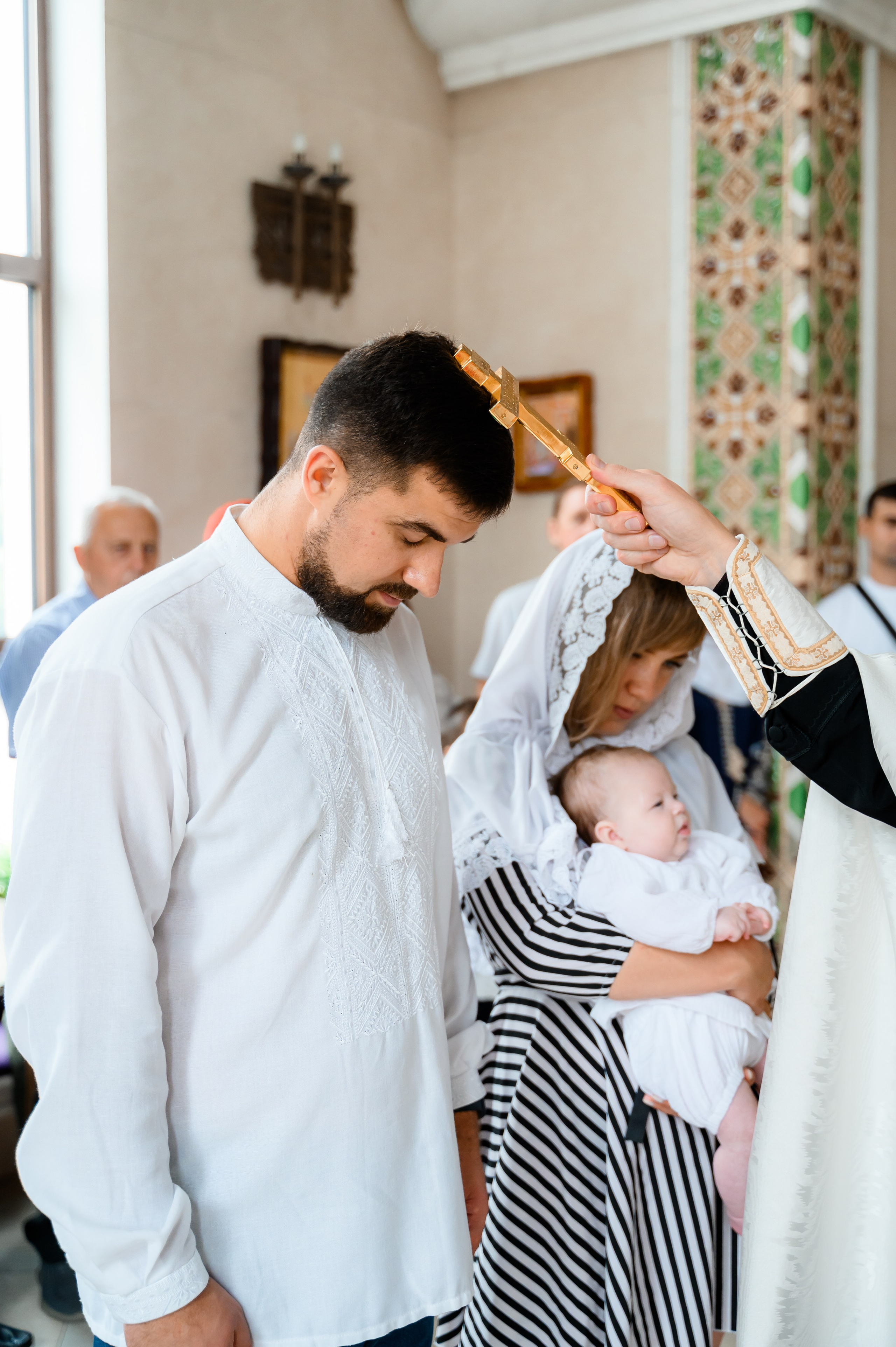 Хрещення Спасо-Преображенський собор. Сімейний та дитячий фотограф в Києві та Ірпені Тетяна Чайка