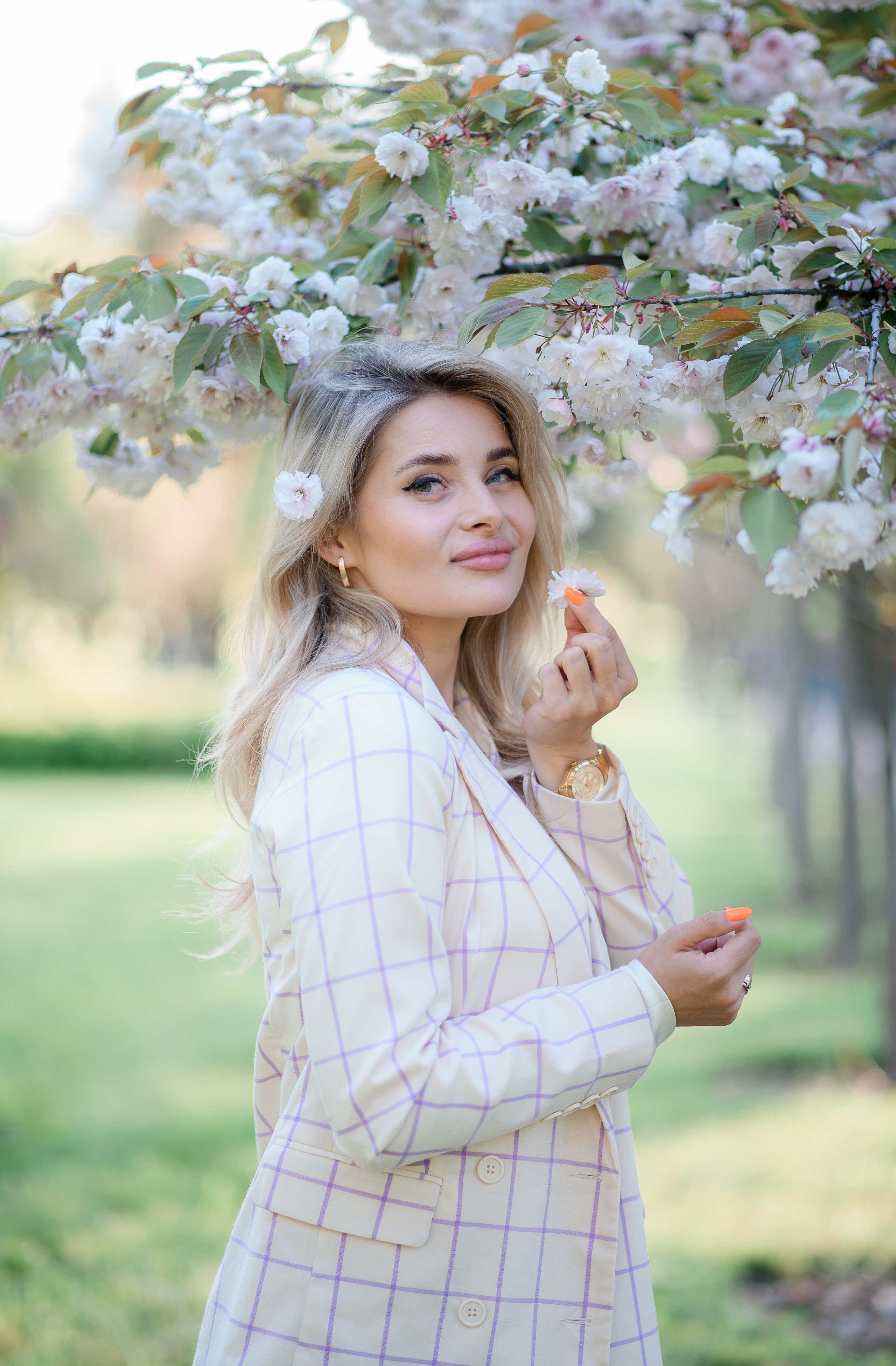 Юля. Весняне цвітіння. Сімейний та дитячий фотограф в Києві та Ірпені Тетяна Чайка