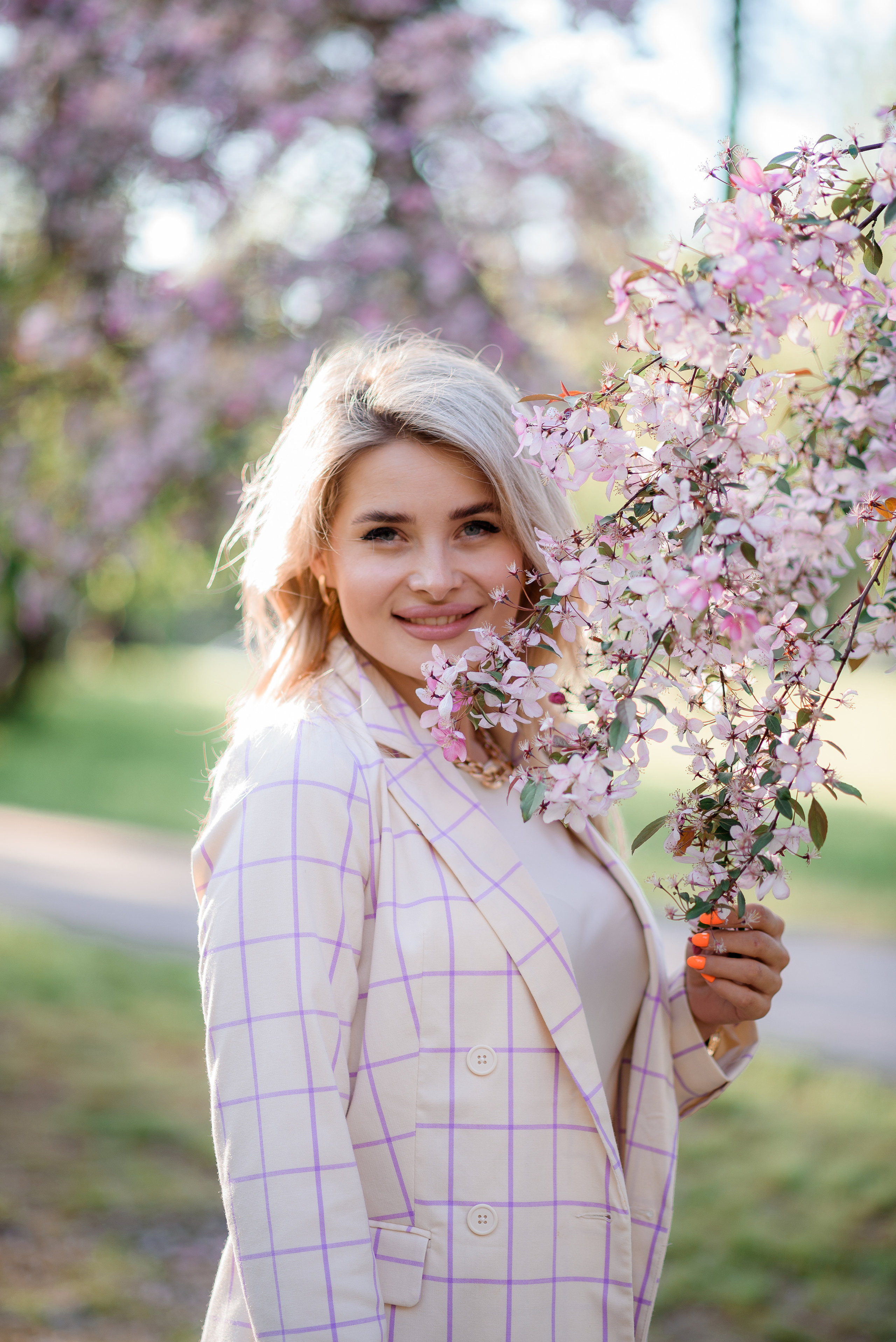 Юля. Весняне цвітіння. Сімейний та дитячий фотограф в Києві та Ірпені Тетяна Чайка