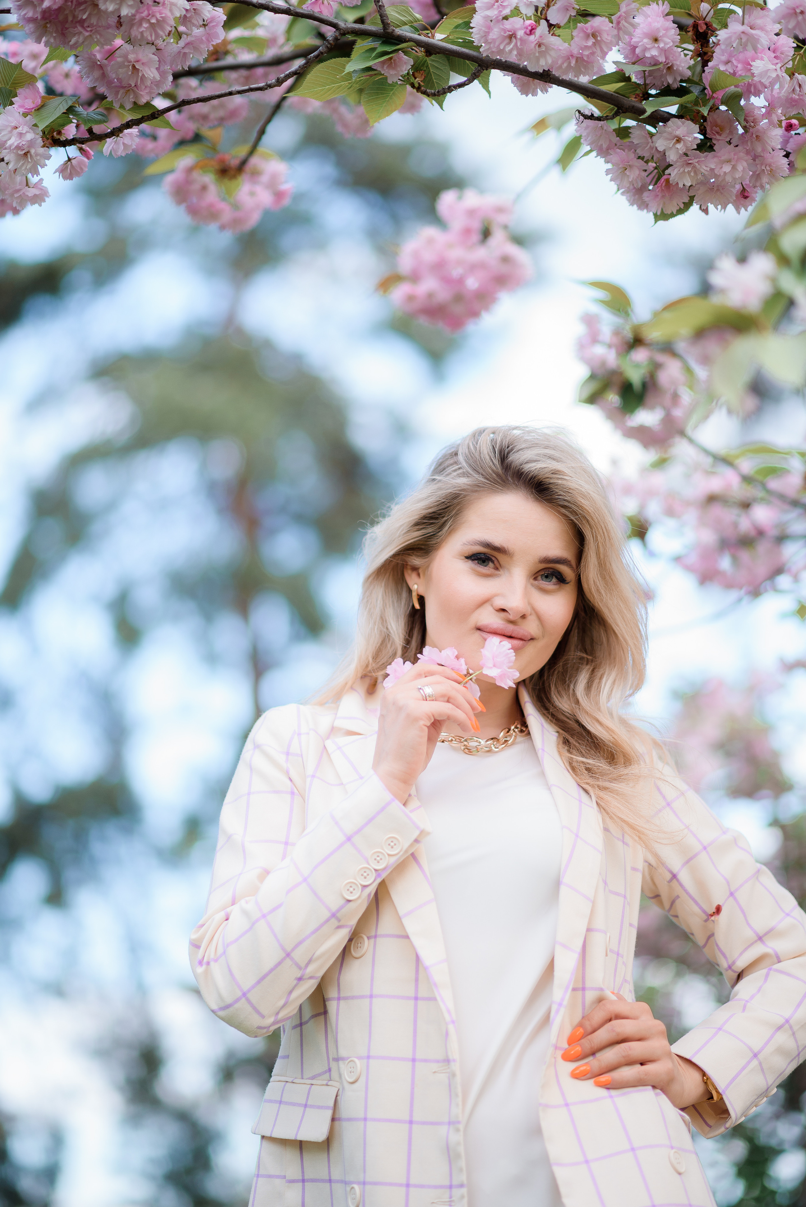 Юля. Весняне цвітіння. Сімейний та дитячий фотограф в Києві та Ірпені Тетяна Чайка