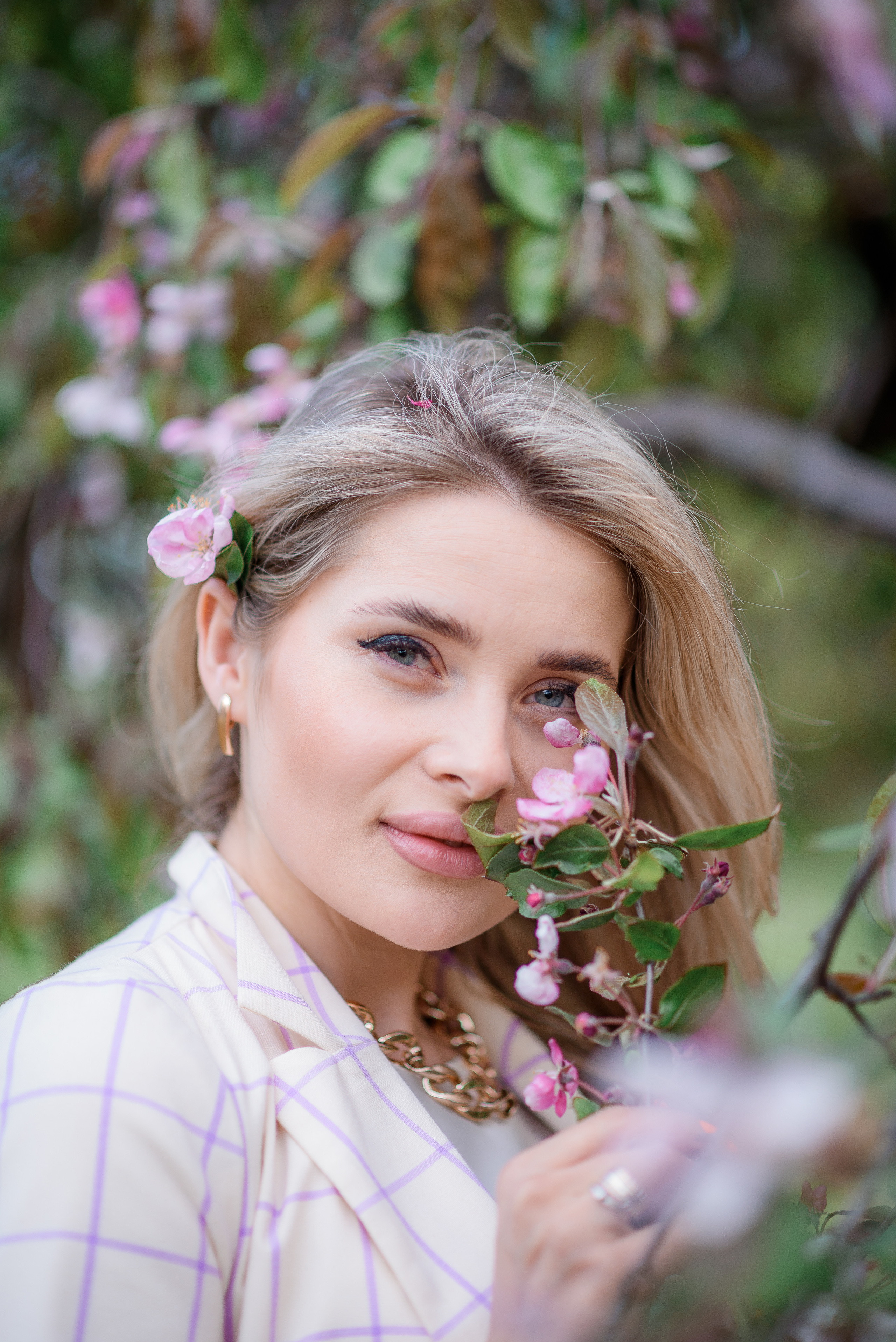 Юля. Весняне цвітіння. Сімейний та дитячий фотограф в Києві та Ірпені Тетяна Чайка