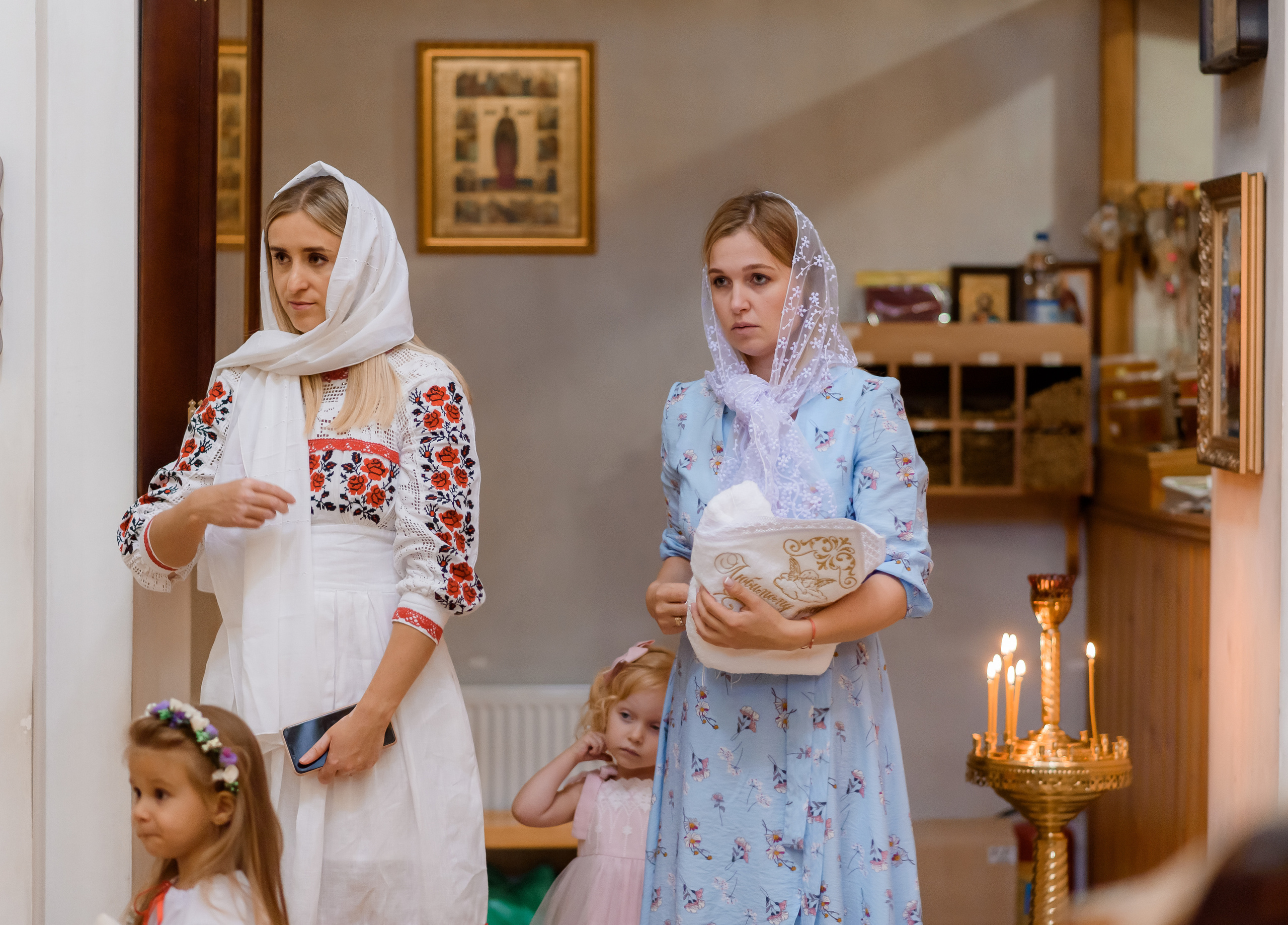 Хрещення Ельдара. Ірпінь. Храм священномученика Володимира (ЦП). Сімейний та дитячий фотограф в Києві та Ірпені Тетяна Чайка