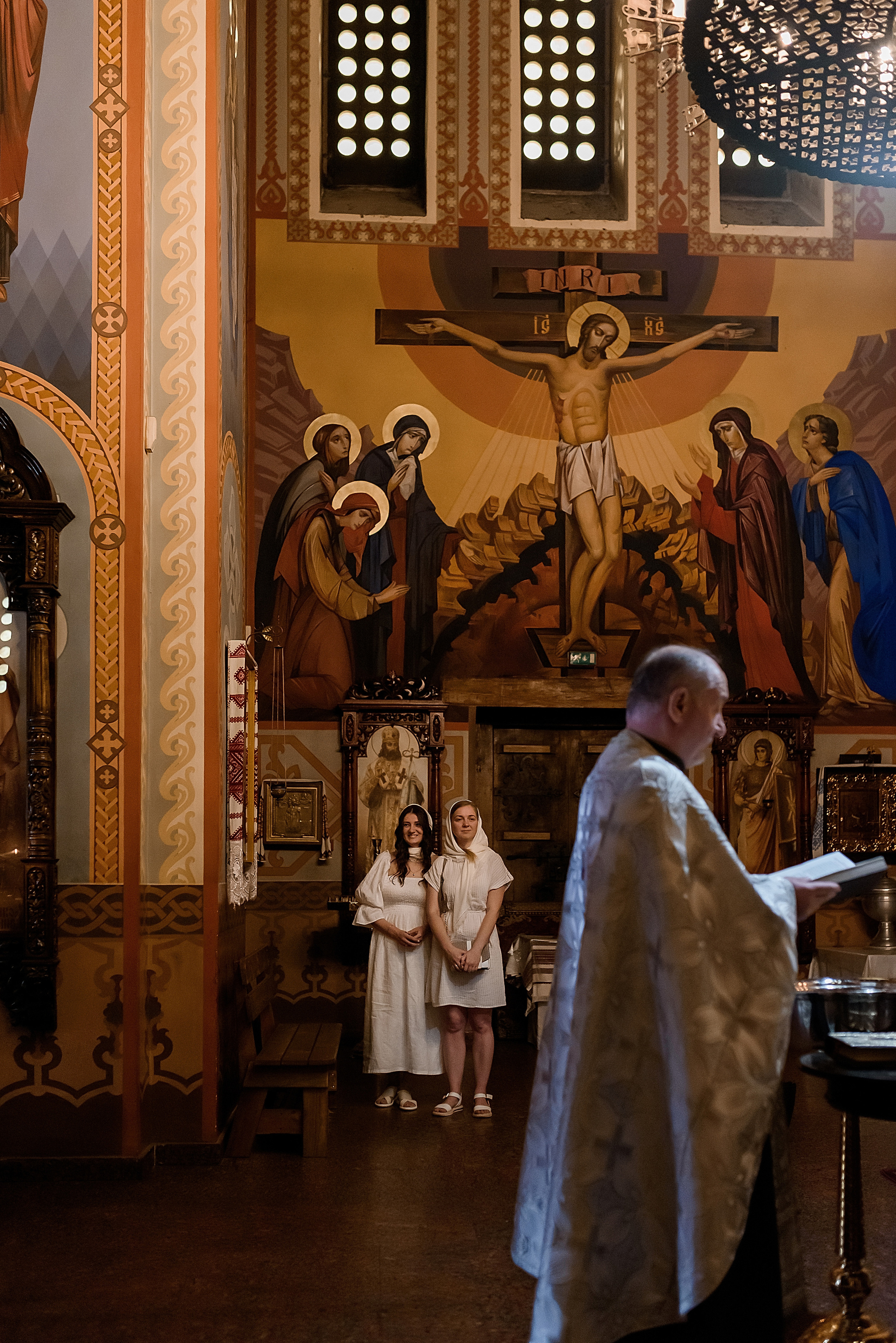 Хрещення Даринки. Храм Успіння Пресвятої Богородиці (Пирогоща). Київ. Сімейний та дитячий фотограф в Києві та Ірпені Тетяна Чайка