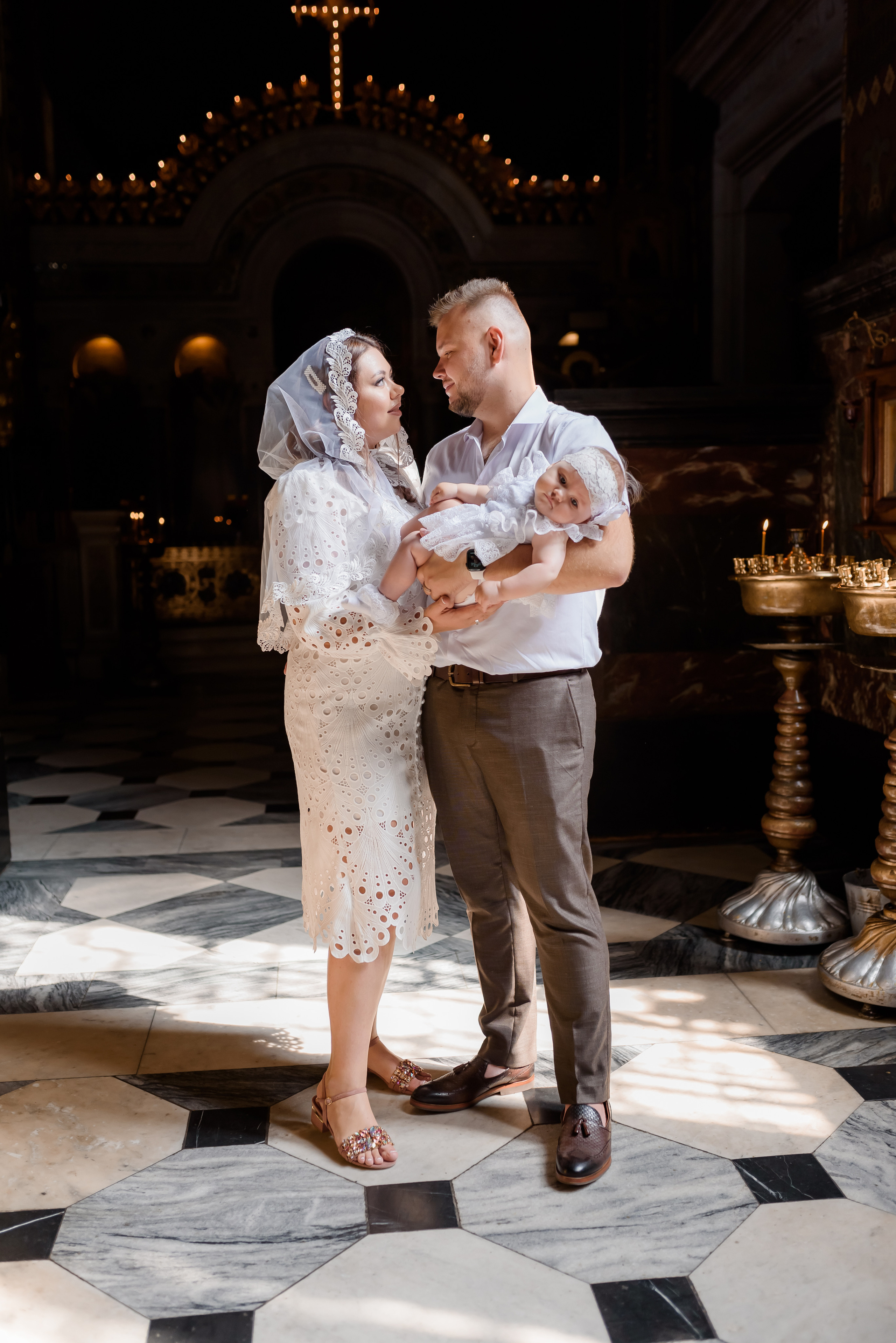 Хрещення Кіри. Володимирський Собор. Сімейний та дитячий фотограф в Києві та Ірпені Тетяна Чайка