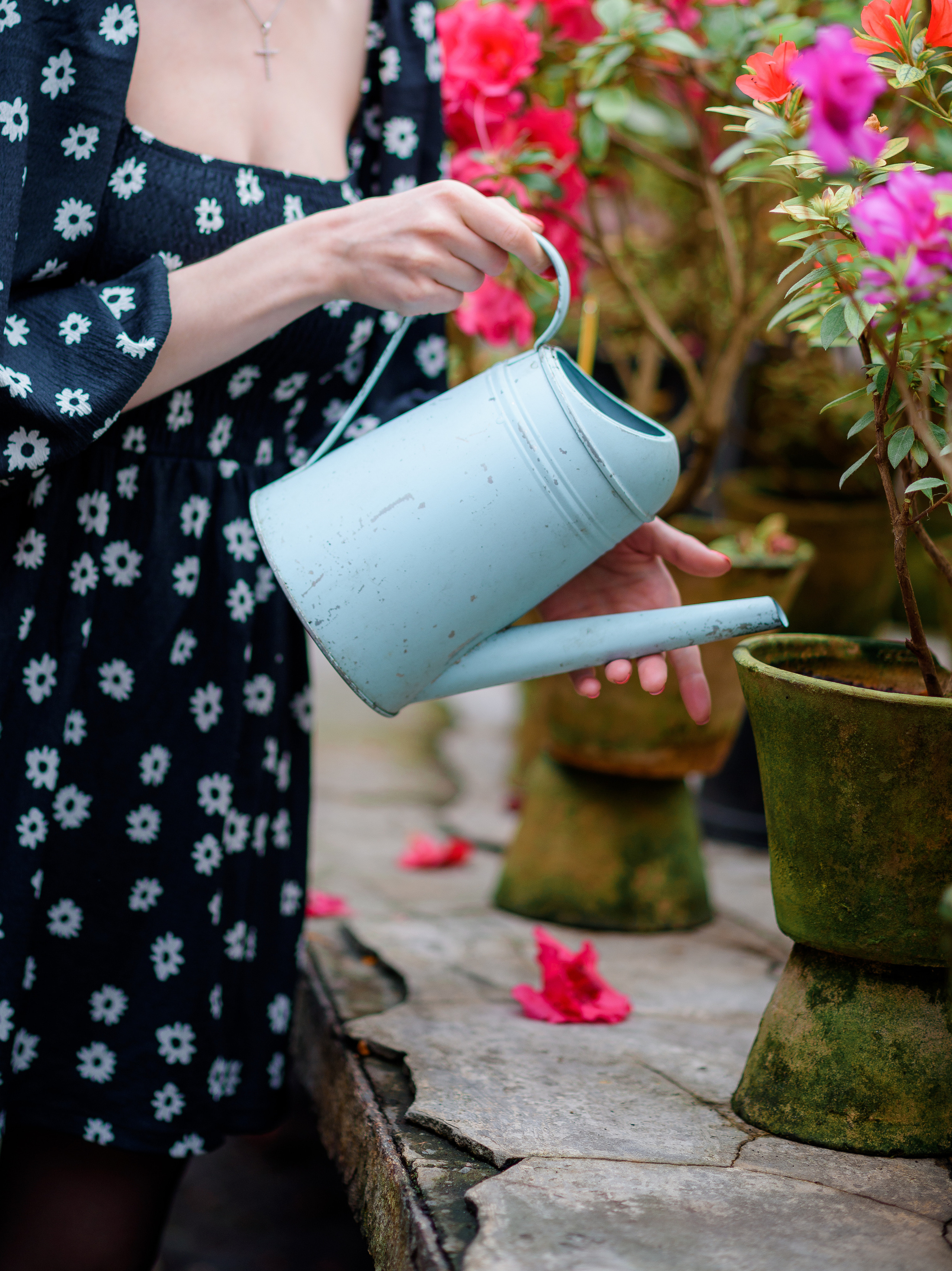 Богдана в азаліях. Сімейний та дитячий фотограф в Києві та Ірпені Тетяна Чайка