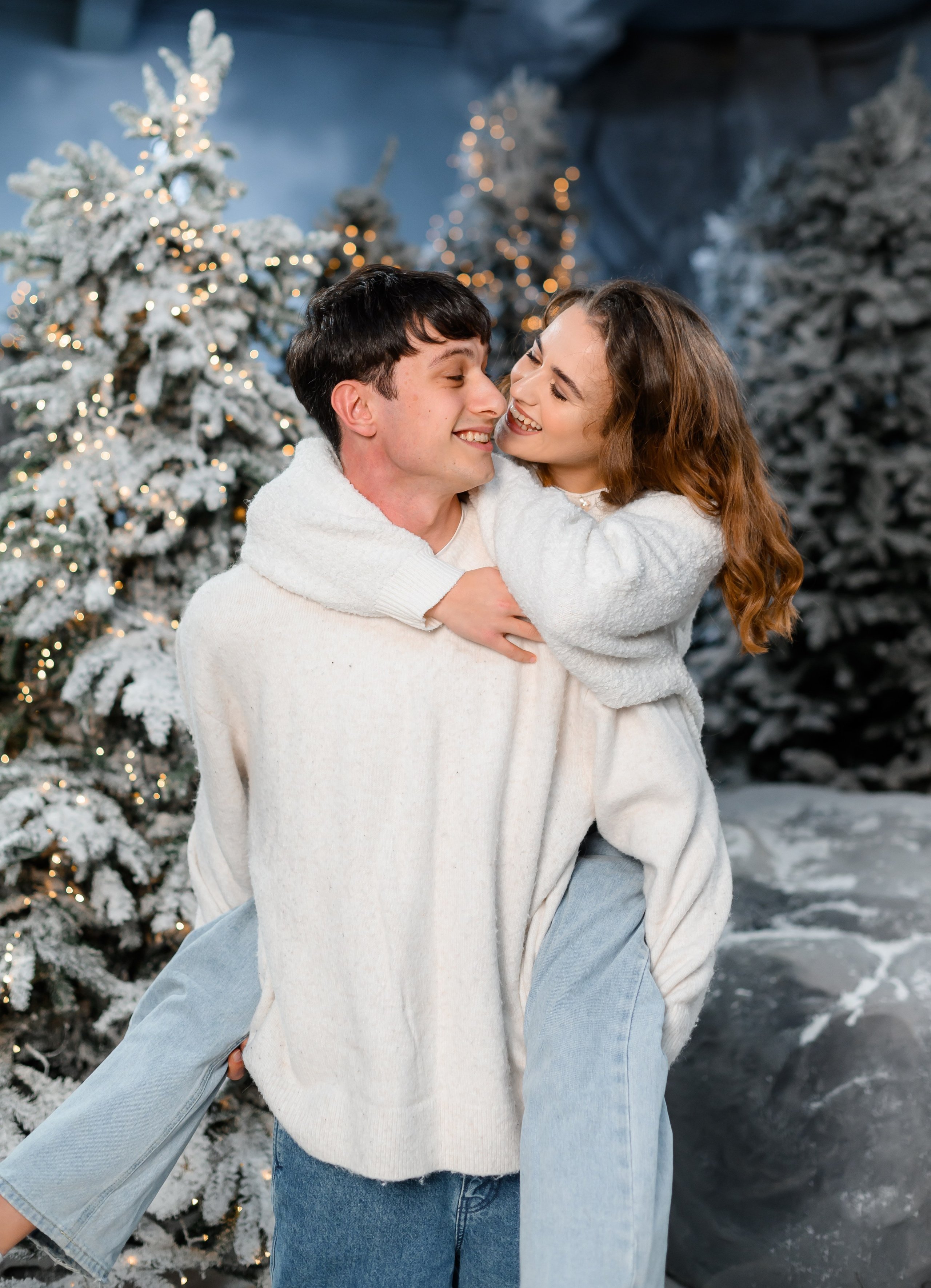 Засніжений ліс. Сімейний та дитячий фотограф в Києві та Ірпені Тетяна Чайка