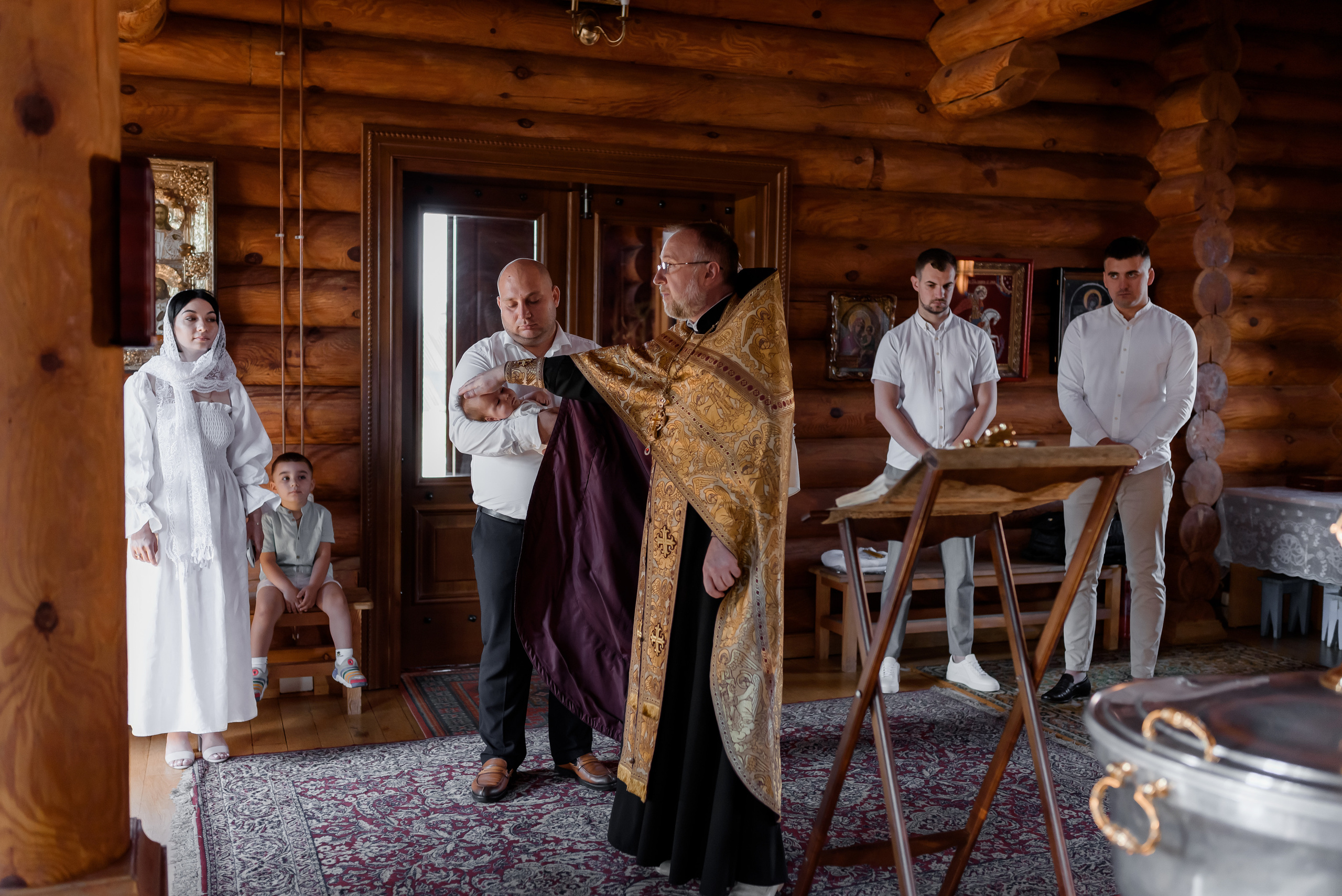 Хрещення Владислава. Коцюбинське. Сімейний та дитячий фотограф в Києві та Ірпені Тетяна Чайка
