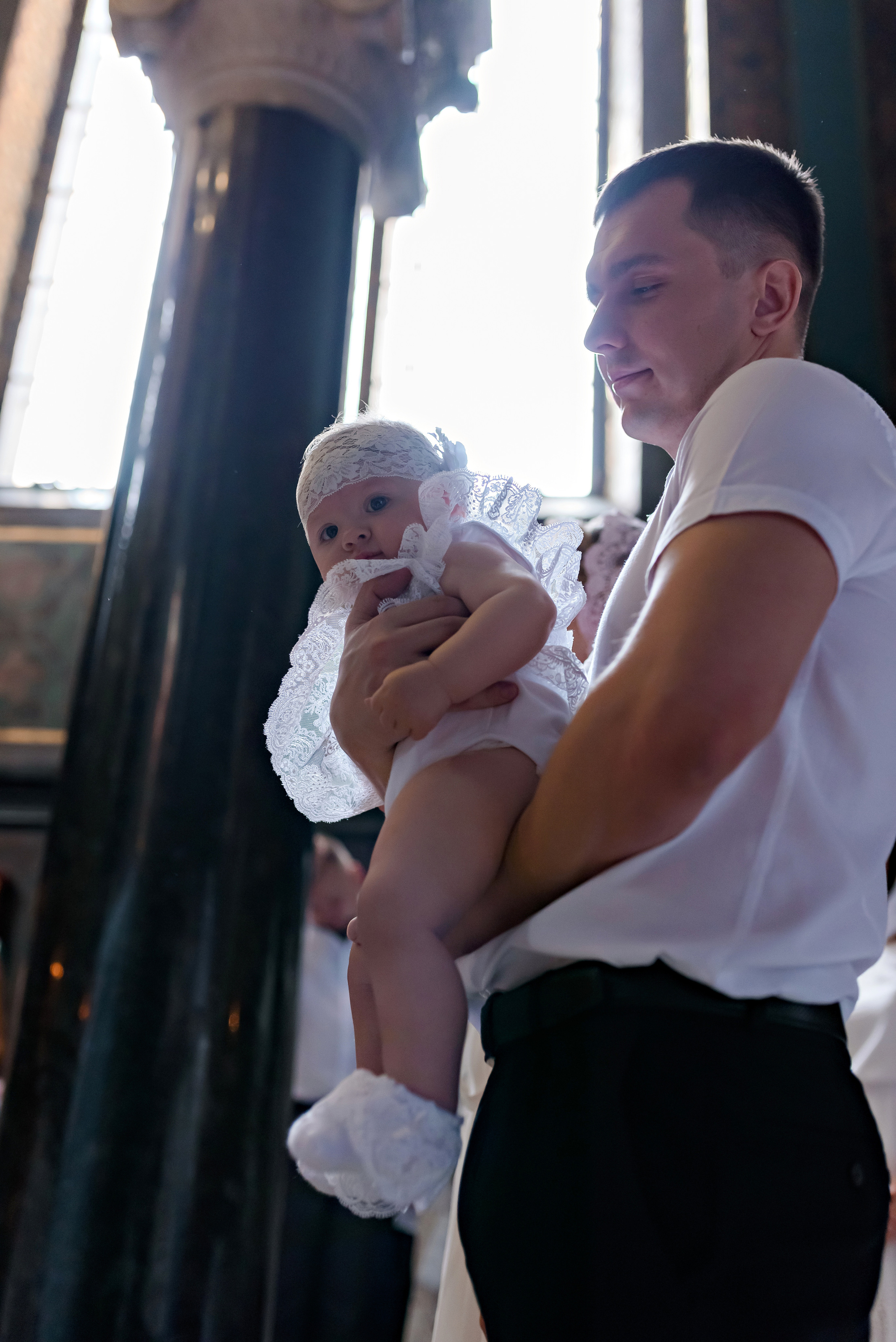 Хрещення Кіри. Володимирський Собор. Сімейний та дитячий фотограф в Києві та Ірпені Тетяна Чайка