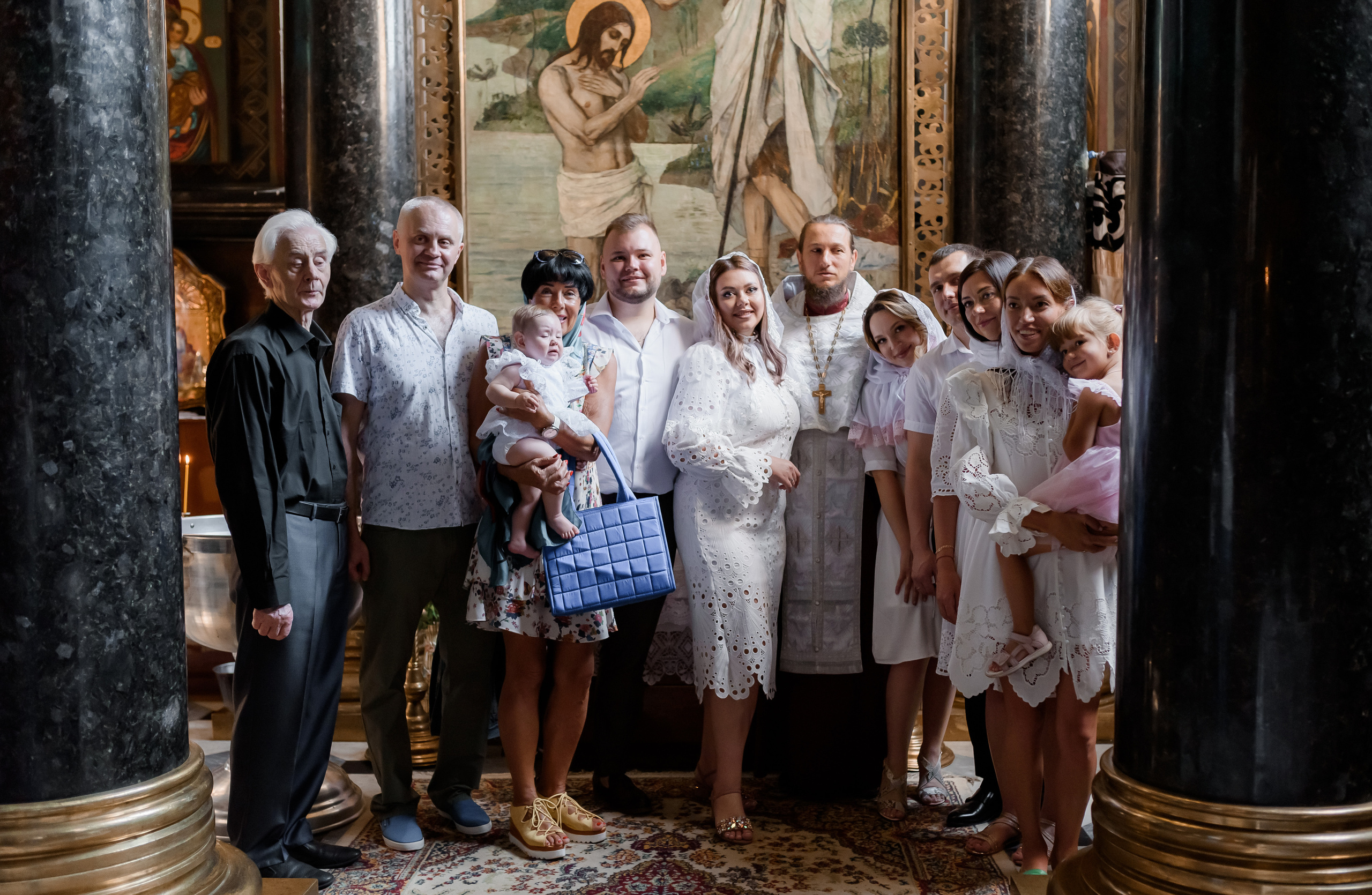 Хрещення Кіри. Володимирський Собор. Сімейний та дитячий фотограф в Києві та Ірпені Тетяна Чайка