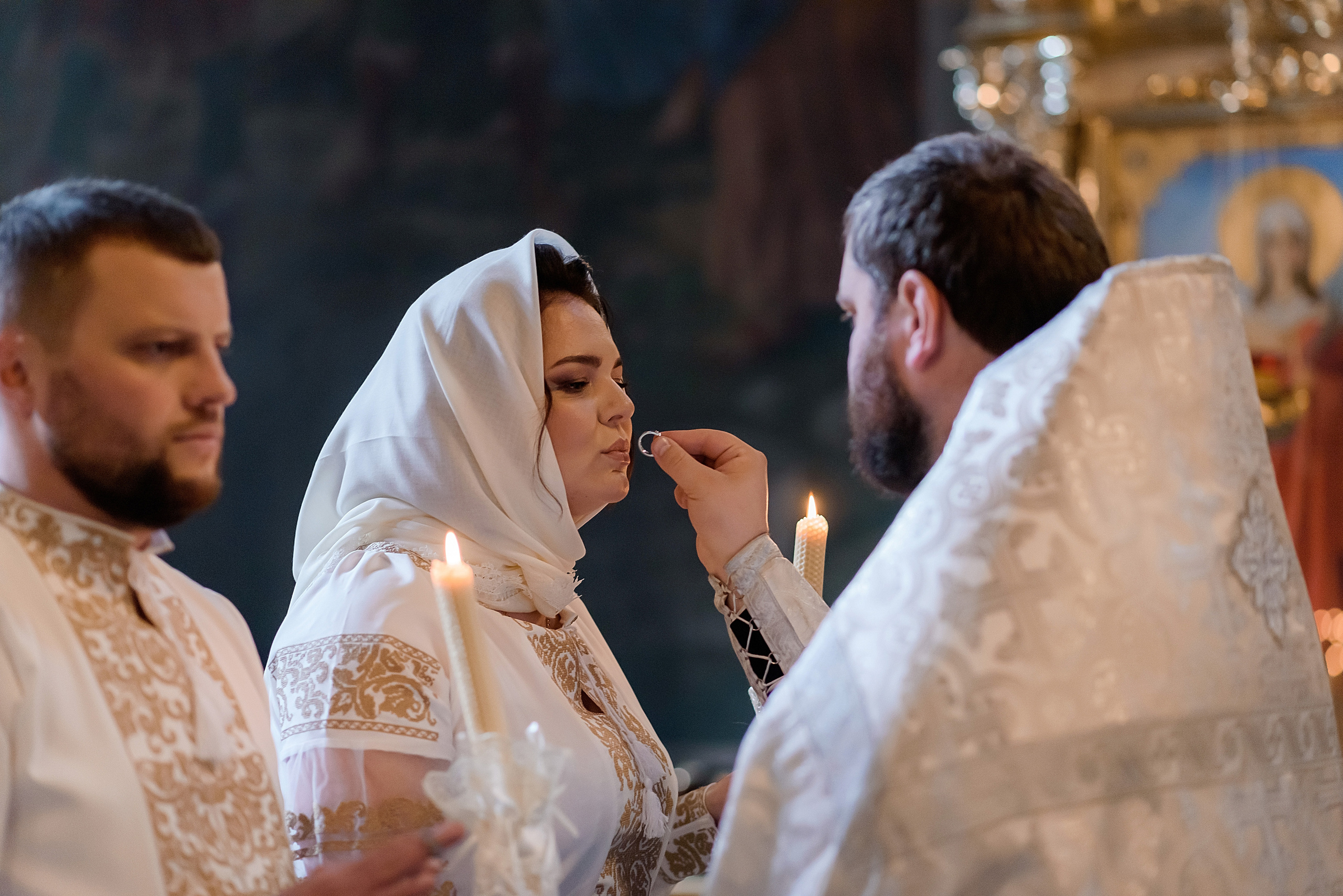 Вінчання Катерини та Артема. Михайлівський собор. Сімейний та дитячий фотограф в Києві та Ірпені Тетяна Чайка