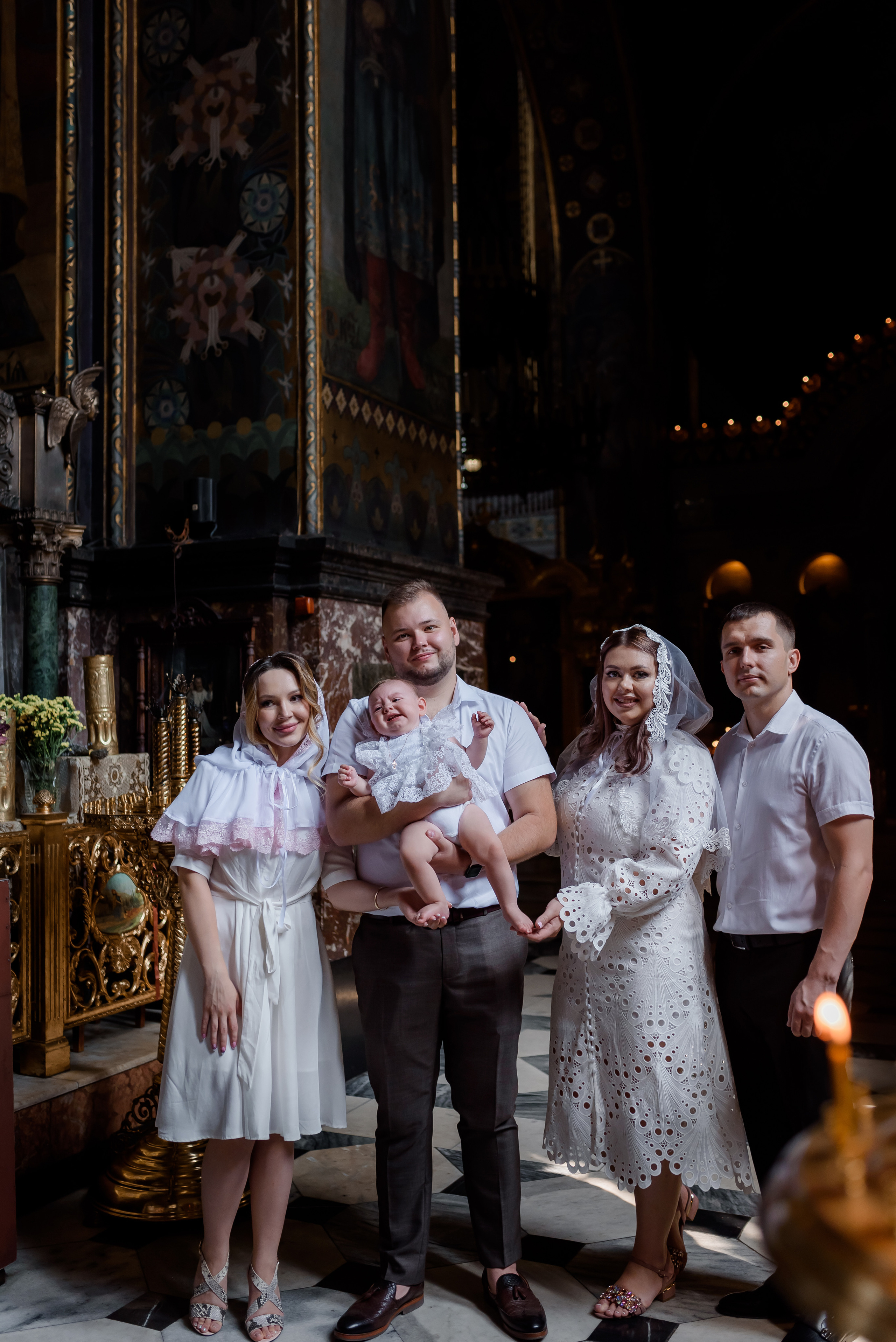Хрещення Кіри. Володимирський Собор. Сімейний та дитячий фотограф в Києві та Ірпені Тетяна Чайка