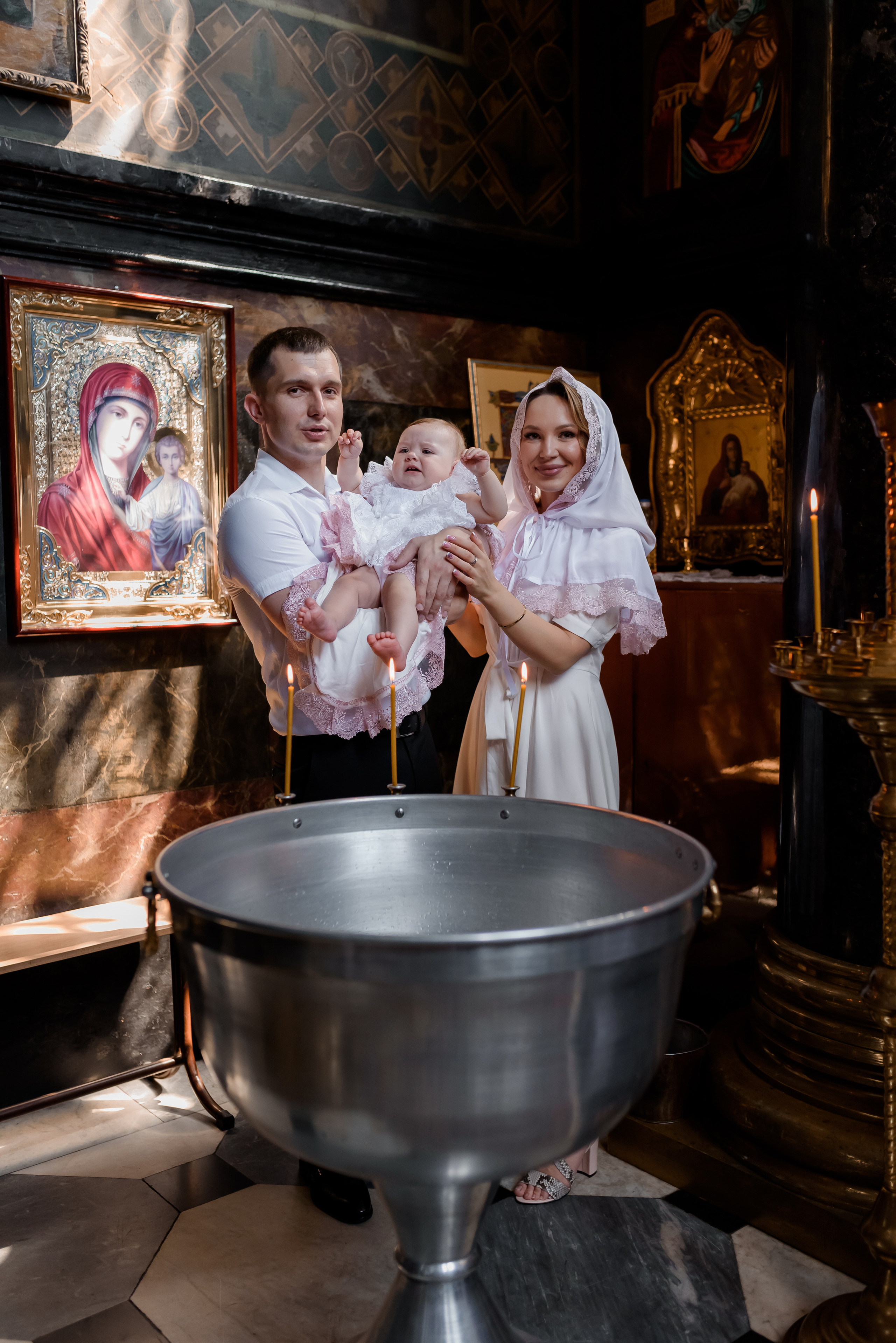 Хрещення Кіри. Володимирський Собор. Сімейний та дитячий фотограф в Києві та Ірпені Тетяна Чайка