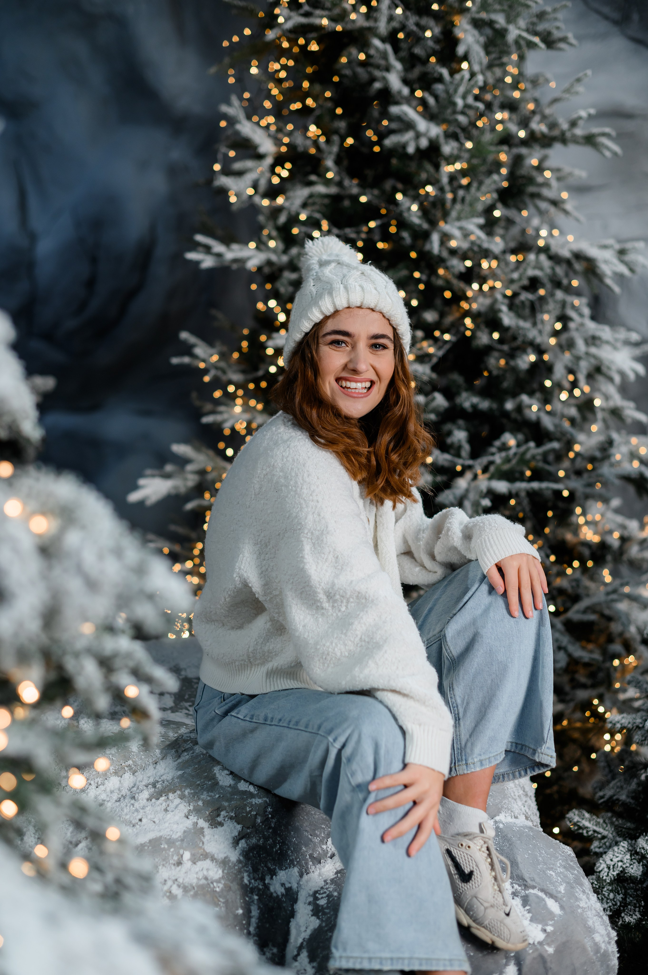 Засніжений ліс. Сімейний та дитячий фотограф в Києві та Ірпені Тетяна Чайка