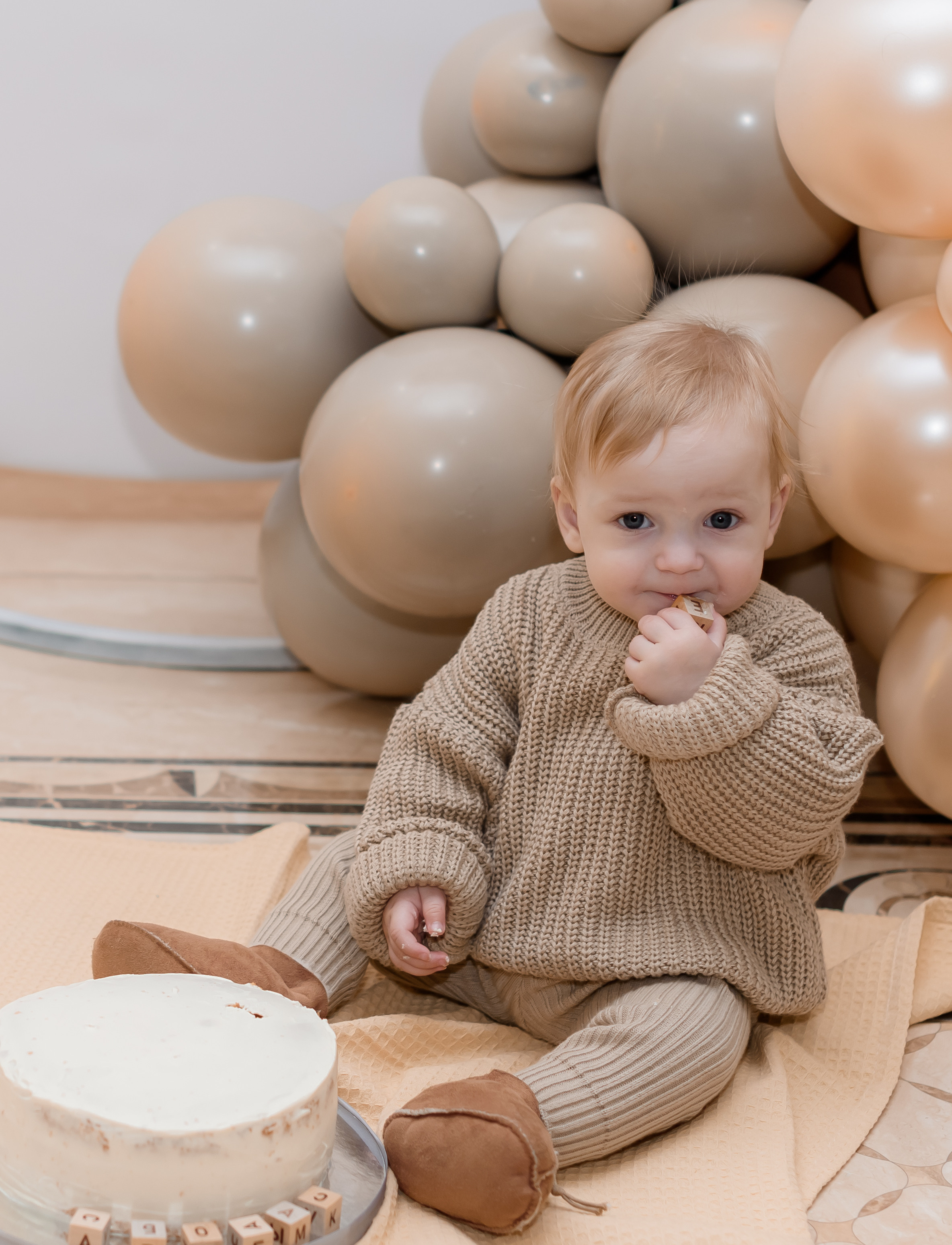 Перший тортик малюка CakeSmash. Сімейний та дитячий фотограф в Києві та Ірпені Тетяна Чайка