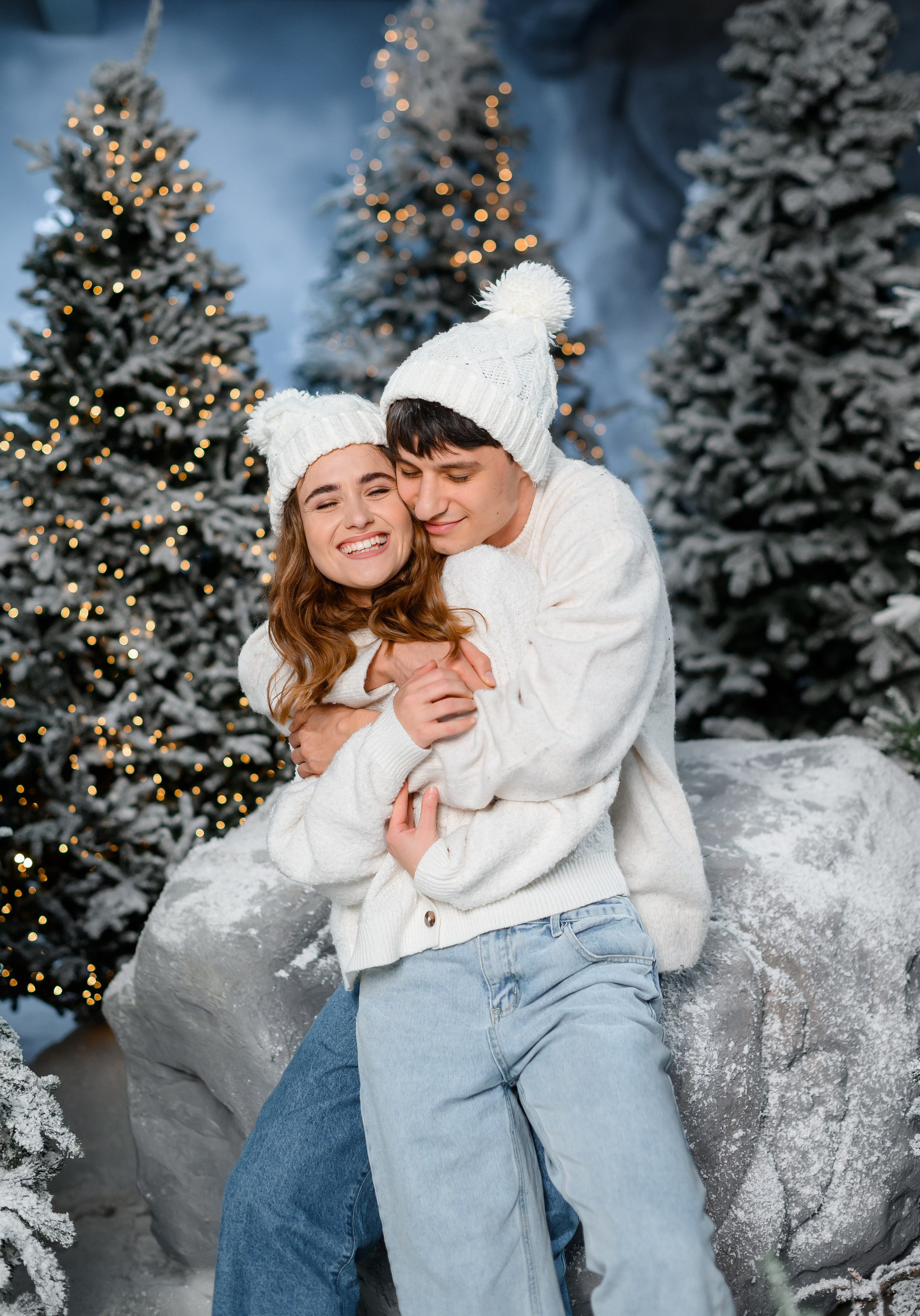 Засніжений ліс. Сімейний та дитячий фотограф в Києві та Ірпені Тетяна Чайка