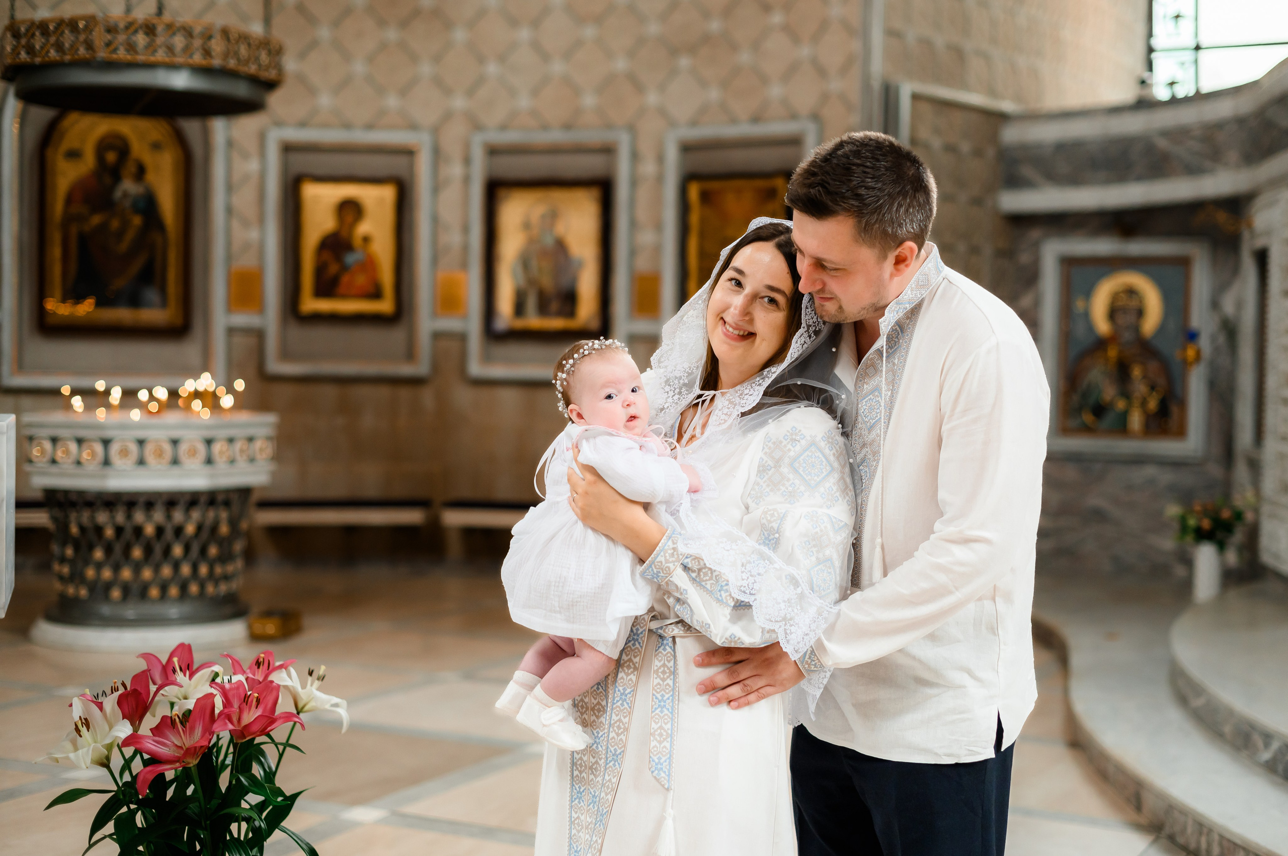 Хрещення Спасо-Преображенський собор. Сімейний та дитячий фотограф в Києві та Ірпені Тетяна Чайка