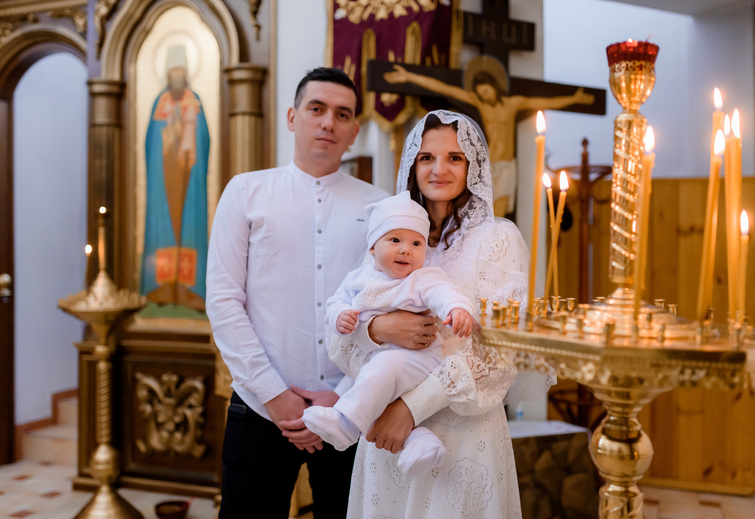 Хрещення Платона. Ірпінь. Храм священномученика Володимира (ЦП). Сімейний та дитячий фотограф в Києві та Ірпені Тетяна Чайка