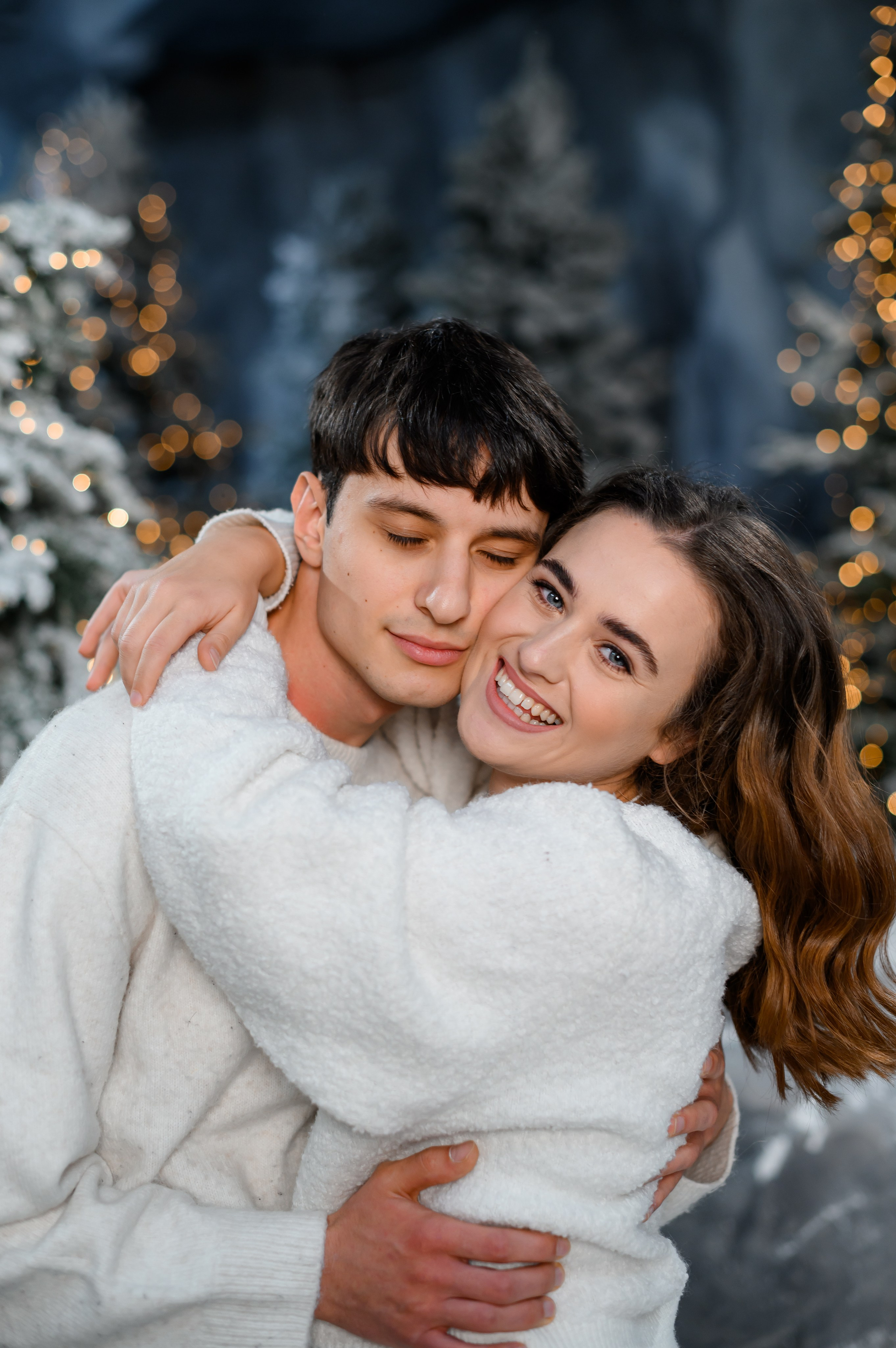 Засніжений ліс. Сімейний та дитячий фотограф в Києві та Ірпені Тетяна Чайка