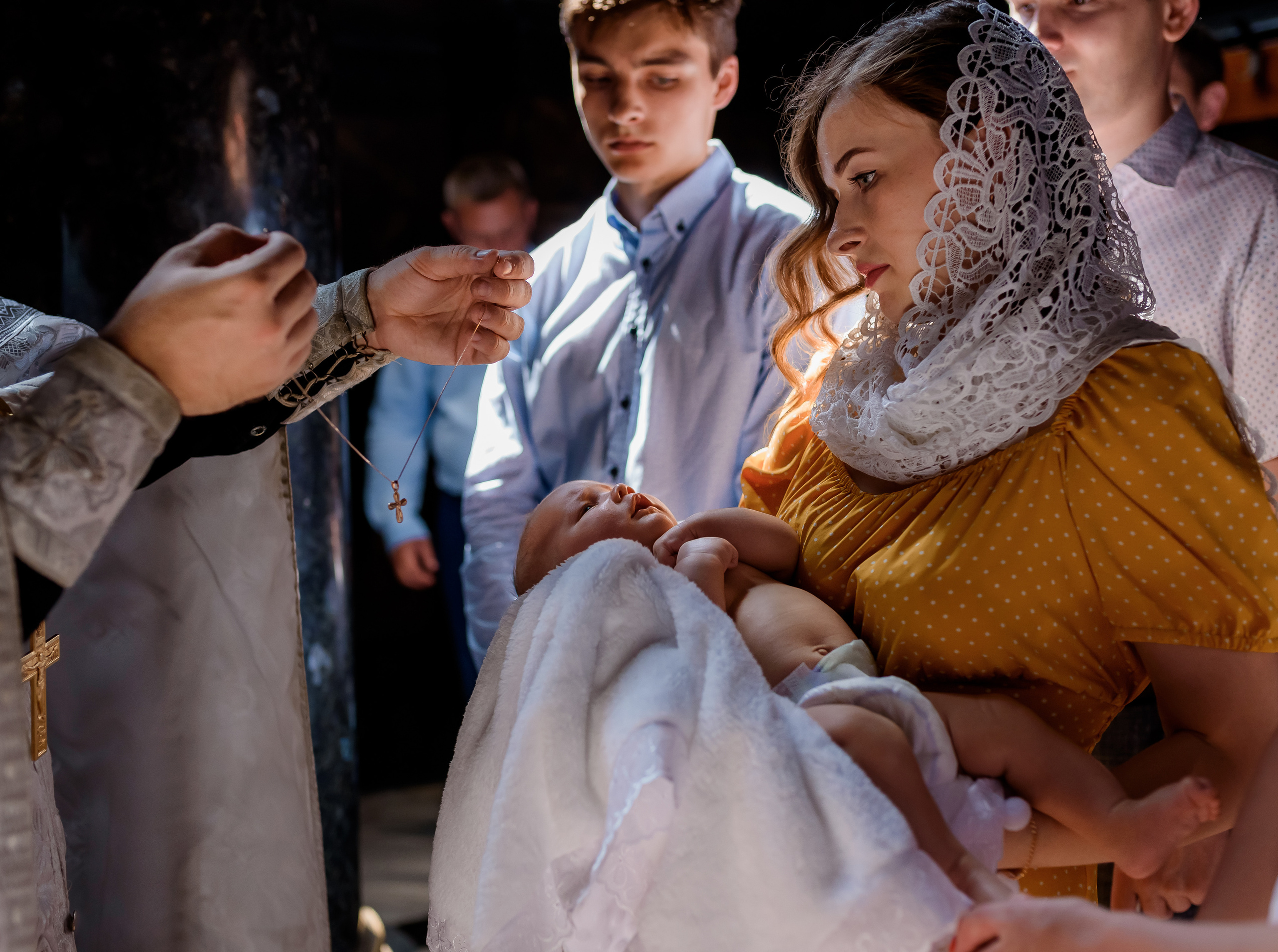 Хрещення Еміліі. Володимирський собор. Сімейний та дитячий фотограф в Києві та Ірпені Тетяна Чайка