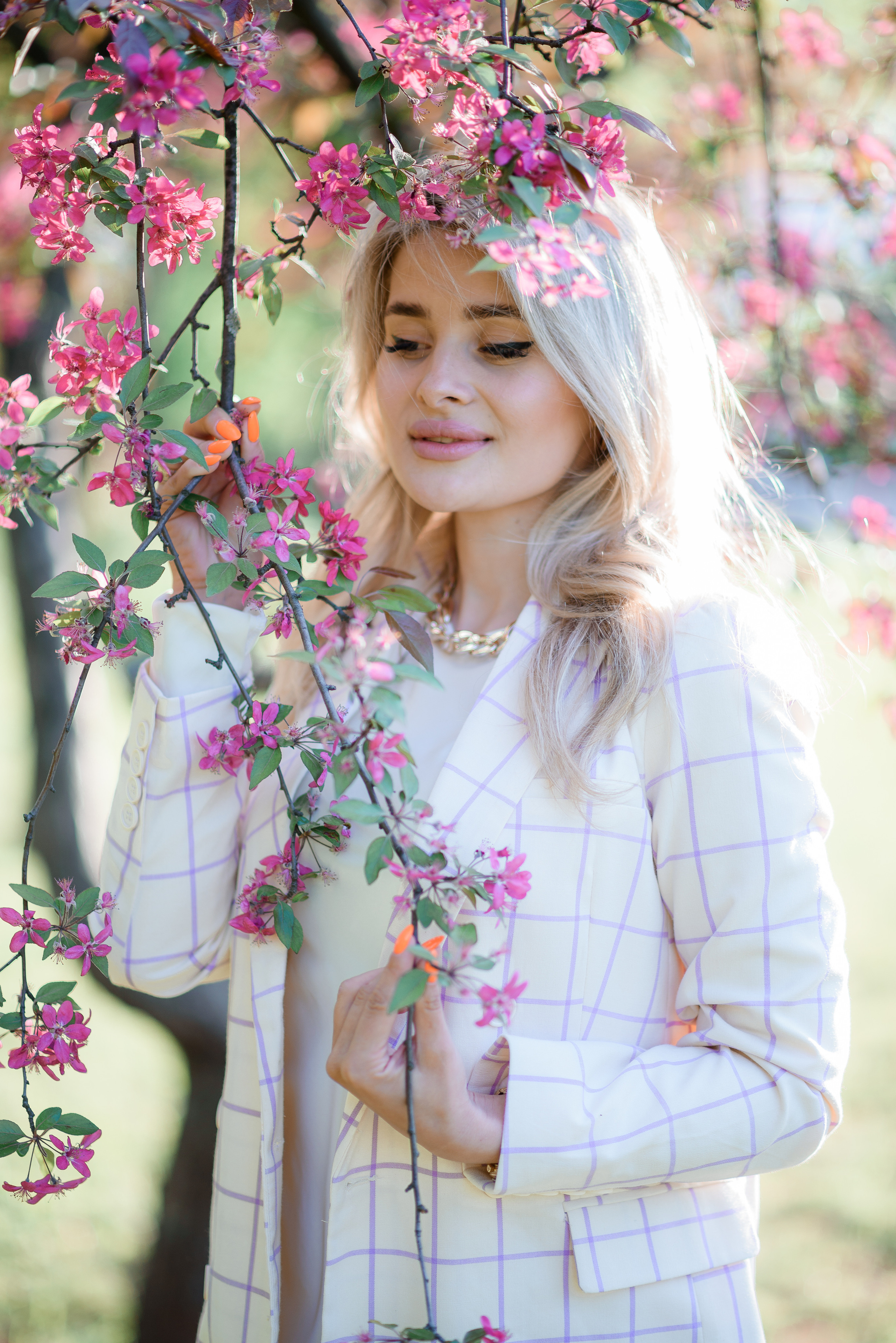 Юля. Весняне цвітіння. Сімейний та дитячий фотограф в Києві та Ірпені Тетяна Чайка