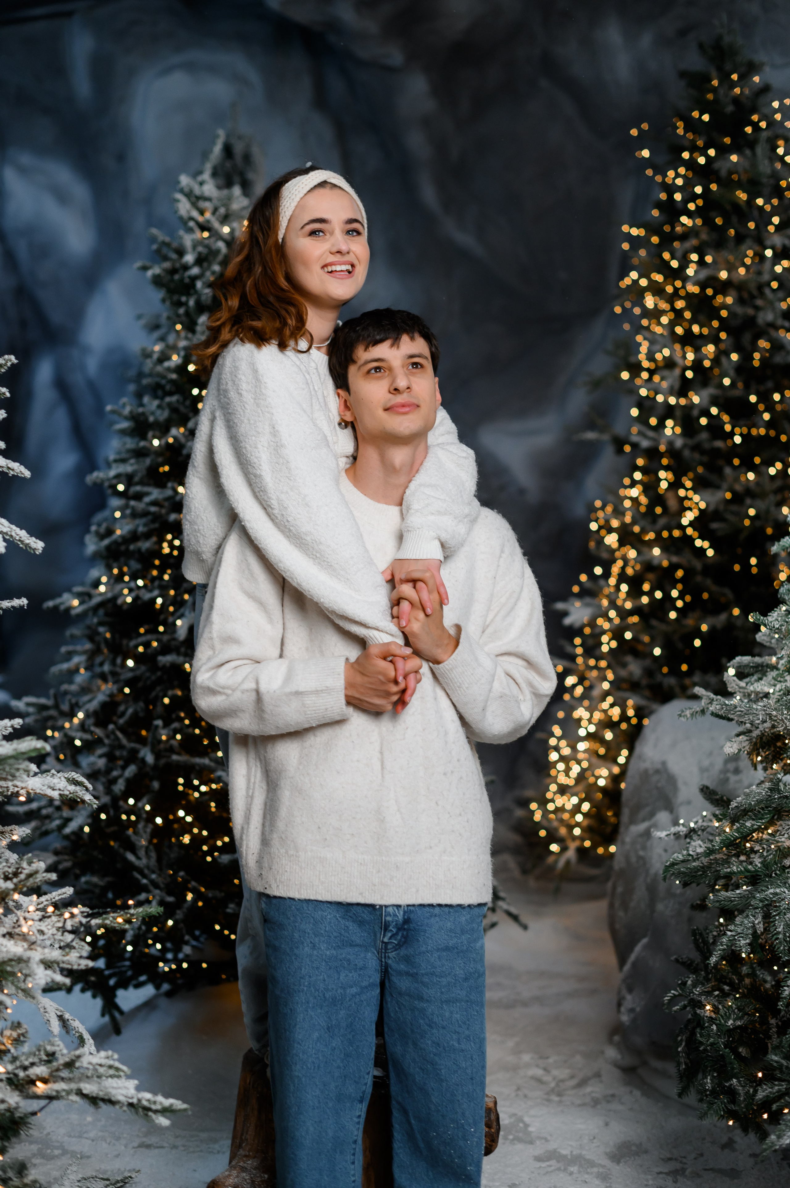 Засніжений ліс. Сімейний та дитячий фотограф в Києві та Ірпені Тетяна Чайка