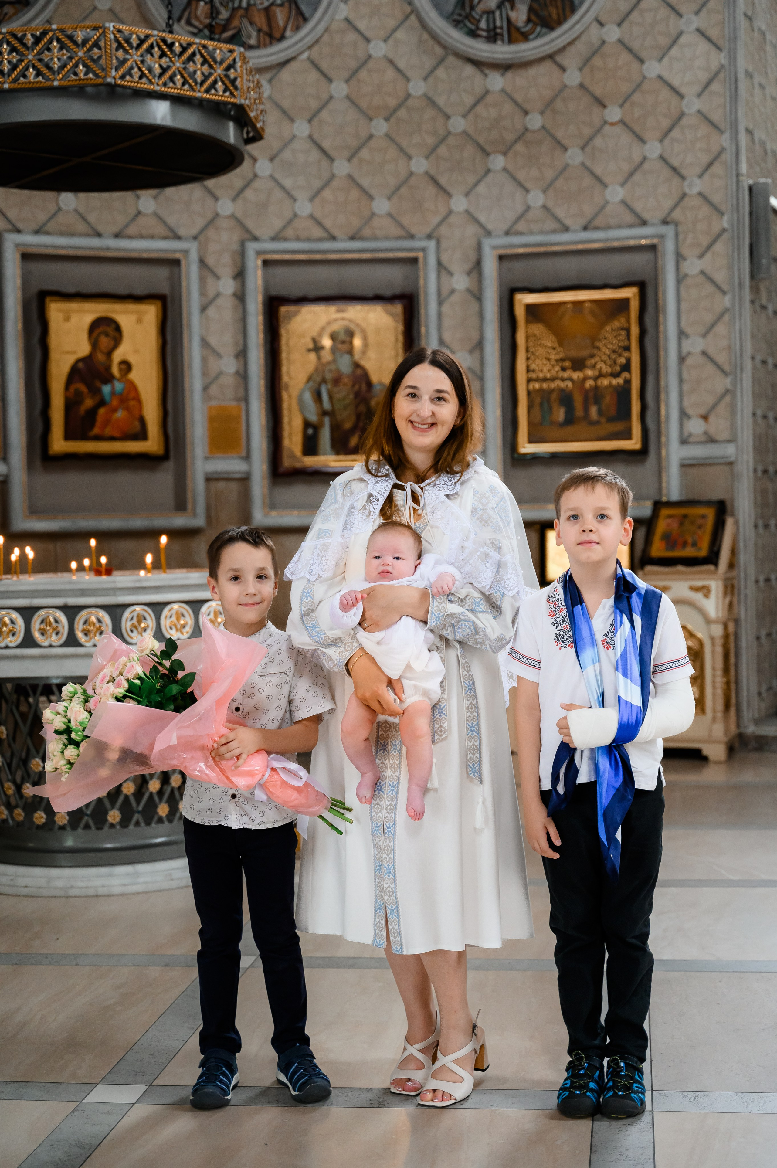 Хрещення Спасо-Преображенський собор. Сімейний та дитячий фотограф в Києві та Ірпені Тетяна Чайка