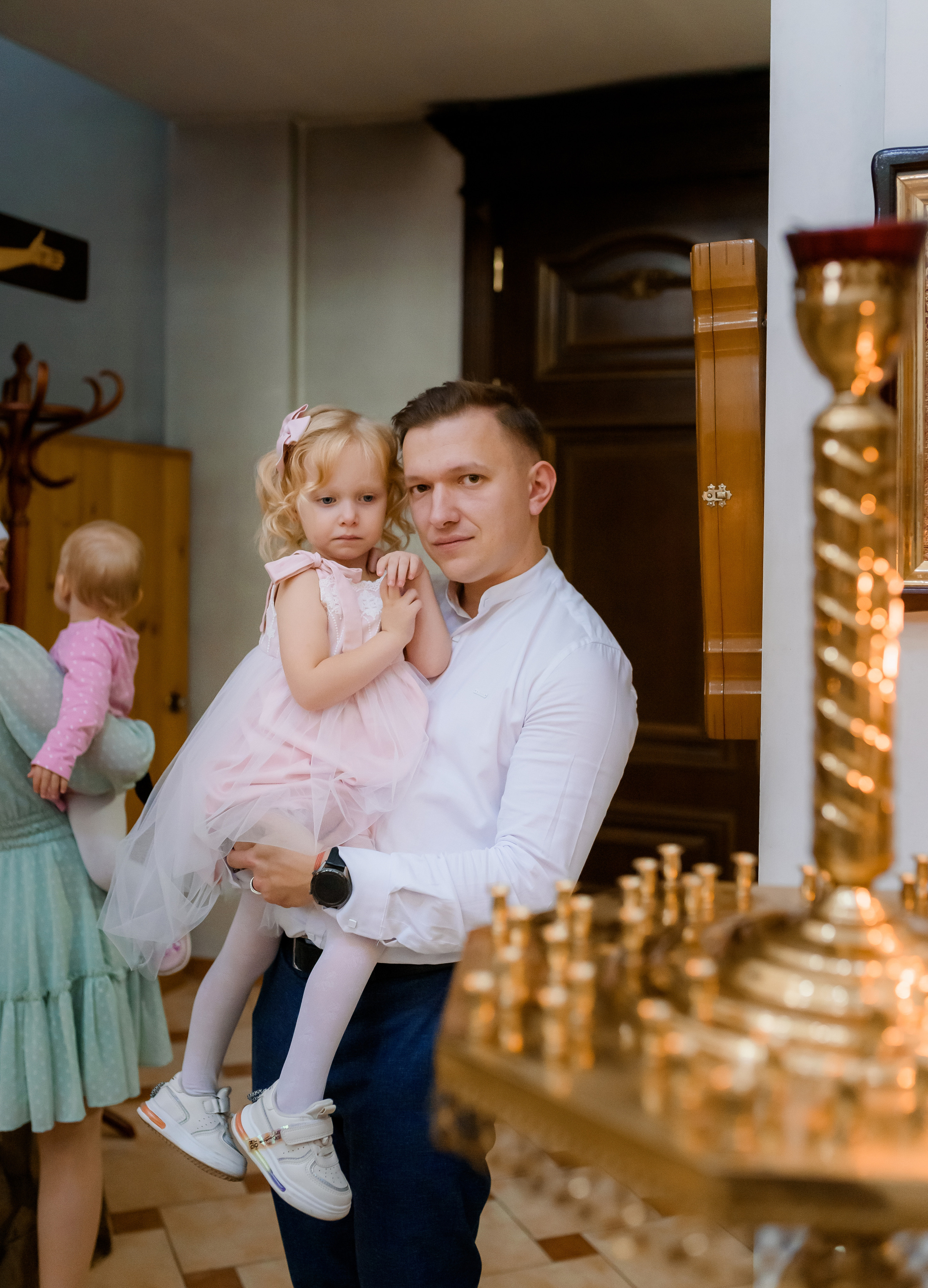 Хрещення Ельдара. Ірпінь. Храм священномученика Володимира (ЦП). Сімейний та дитячий фотограф в Києві та Ірпені Тетяна Чайка