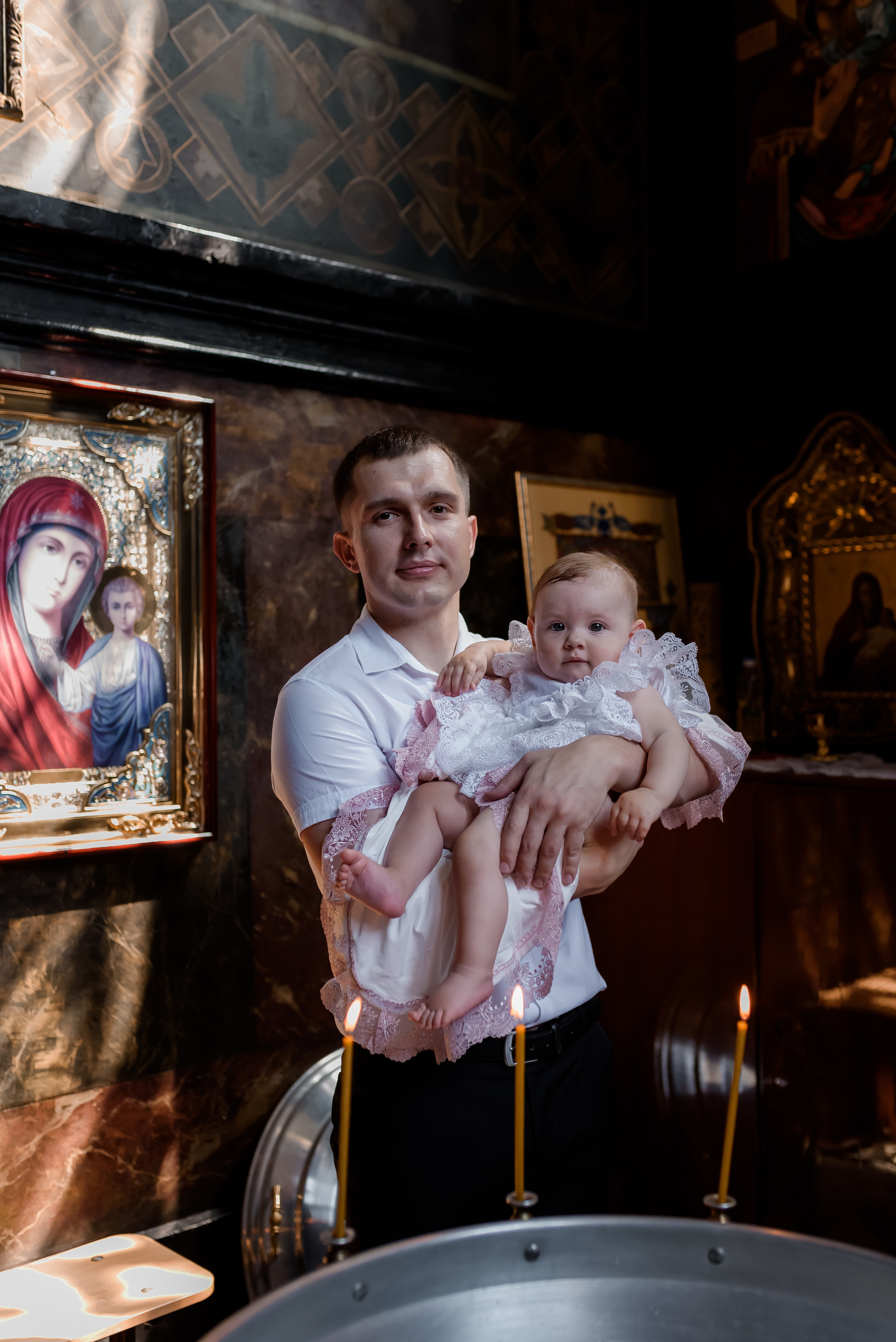 Хрещення Кіри. Володимирський Собор. Сімейний та дитячий фотограф в Києві та Ірпені Тетяна Чайка