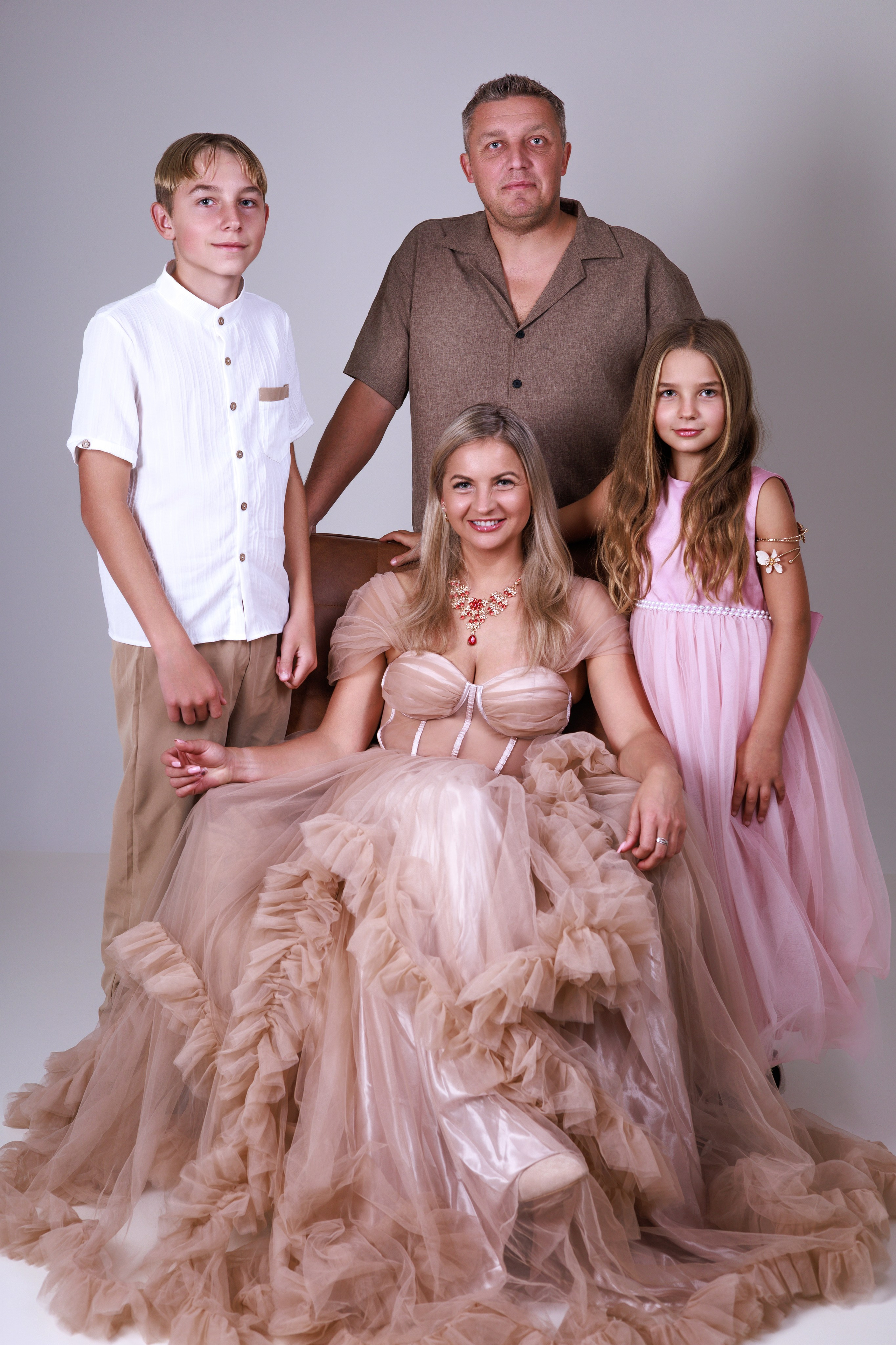Family photoshoot. Gunta Solima